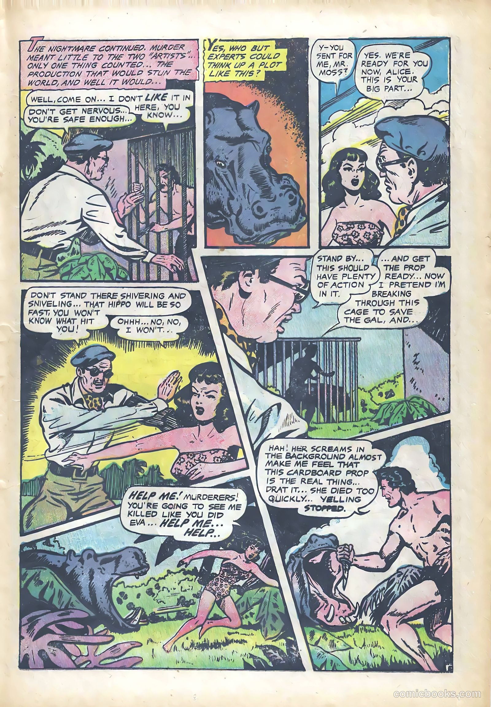 Haunted Thrills #15 (1954) — page 16 of 37