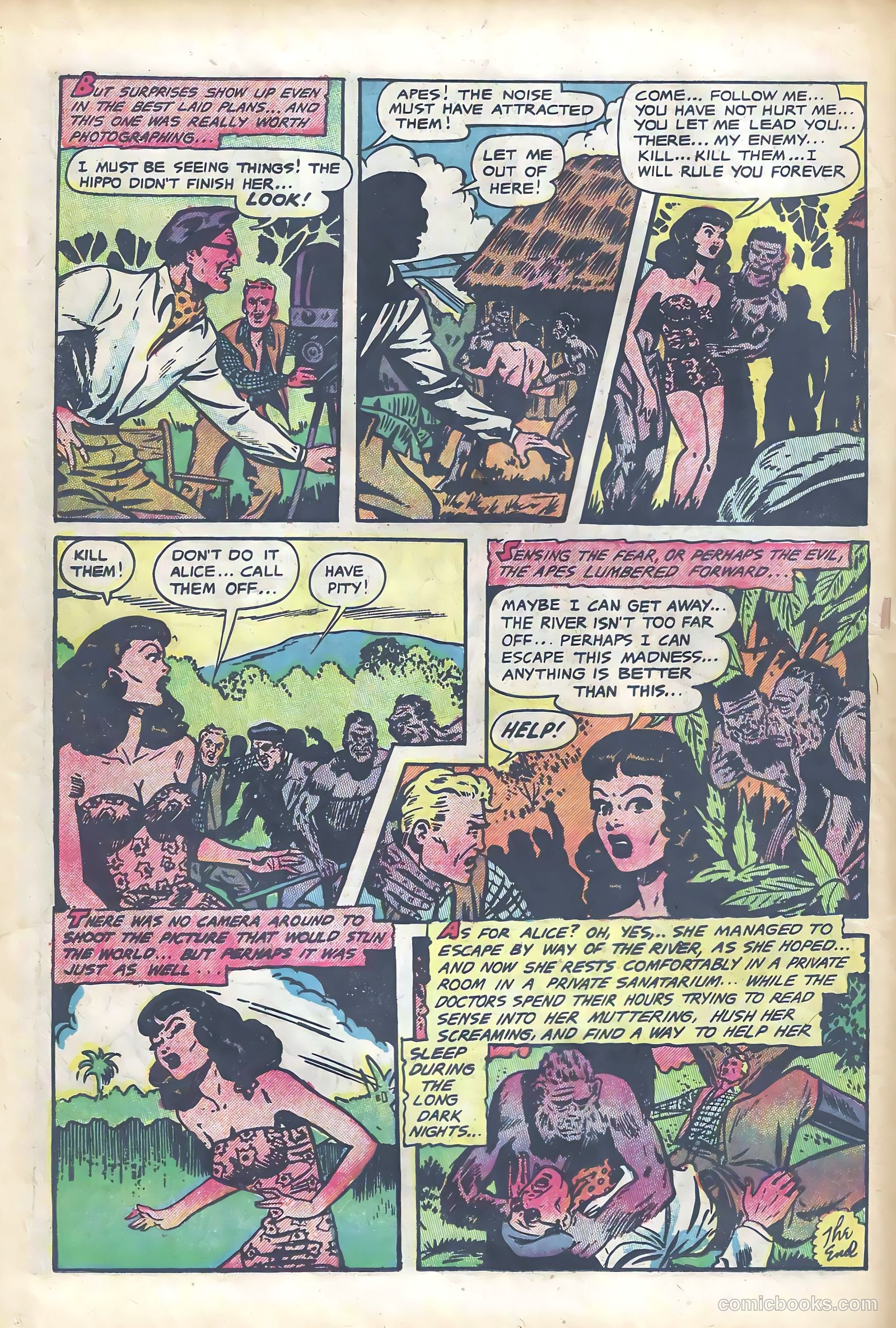 Haunted Thrills #15 (1954) — page 17 of 37