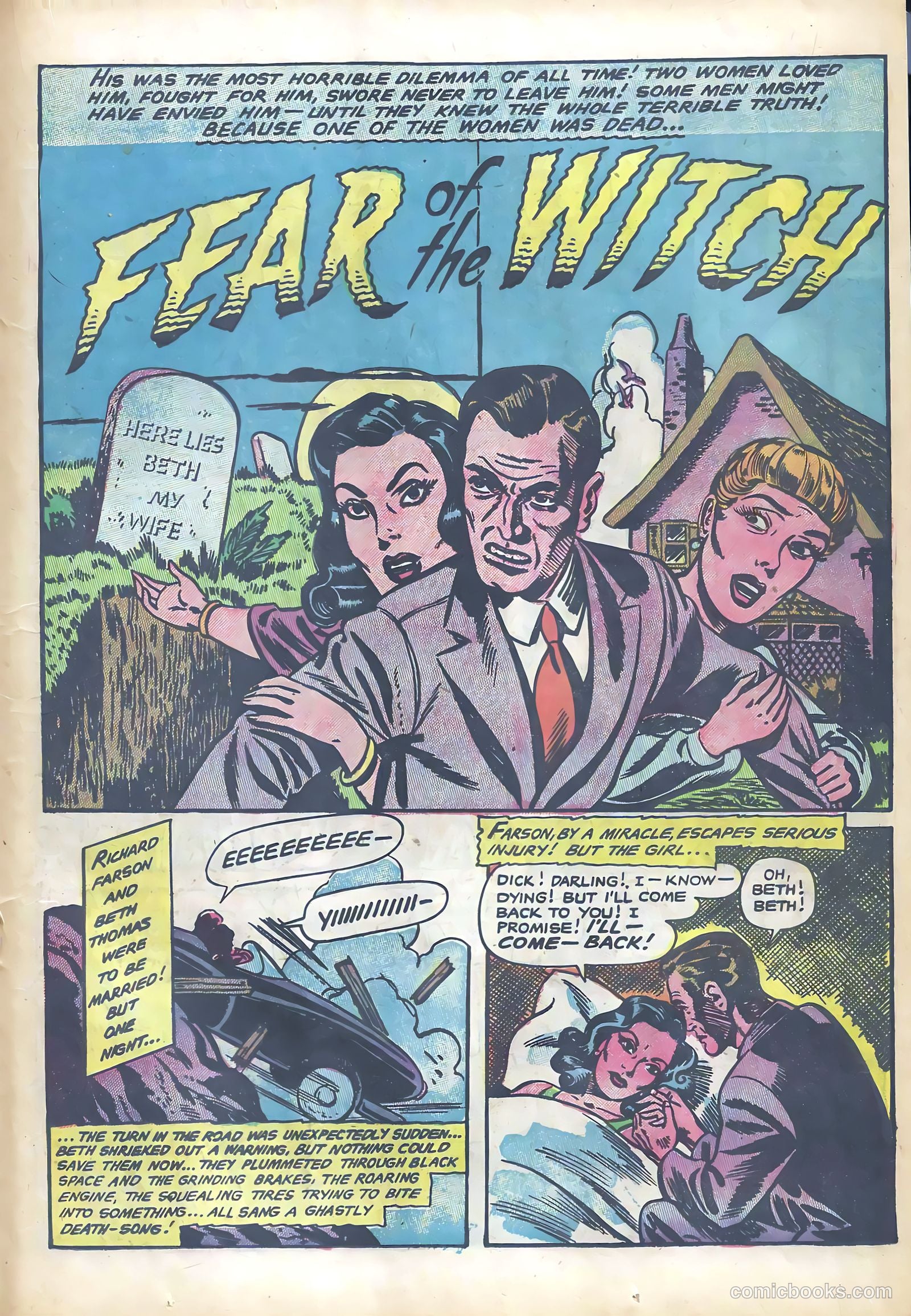 Haunted Thrills #15 (1954) — page 22 of 37