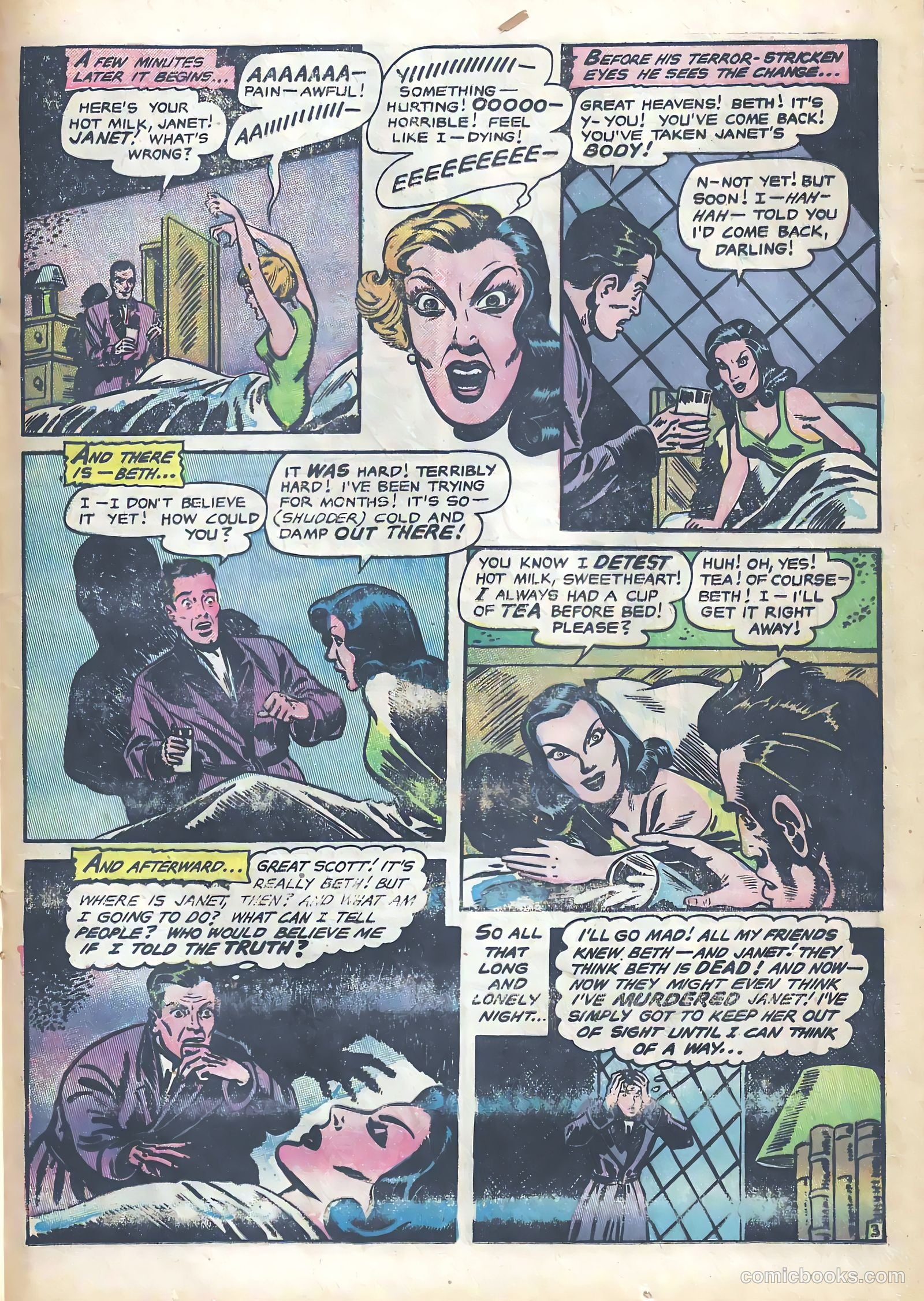Haunted Thrills #15 (1954) — page 24 of 37