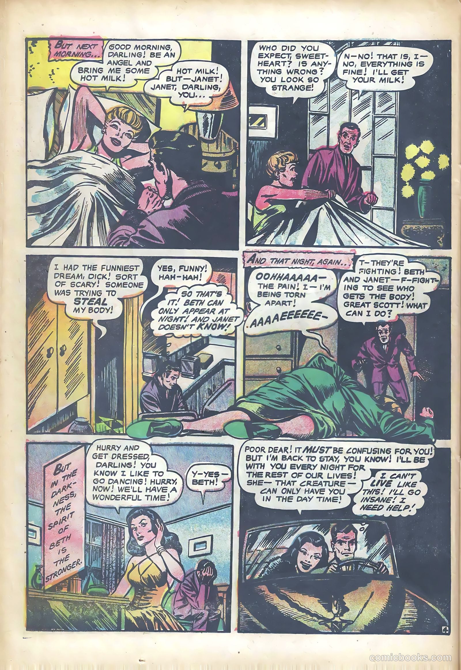 Haunted Thrills #15 (1954) — page 25 of 37
