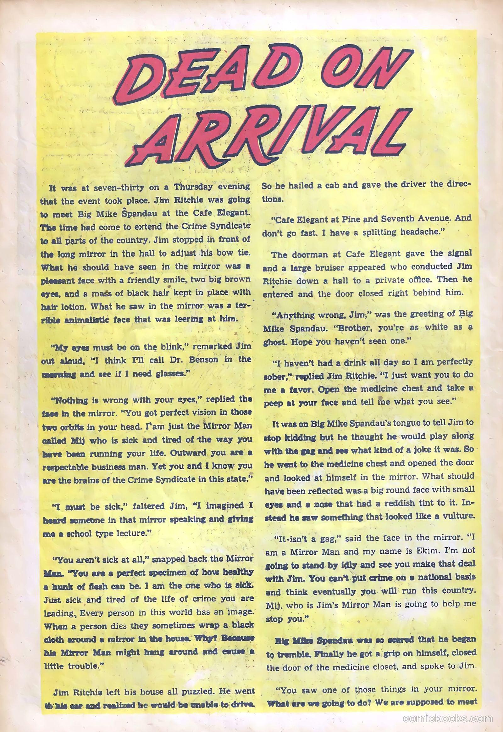 Haunted Thrills #15 (1954) — page 27 of 37