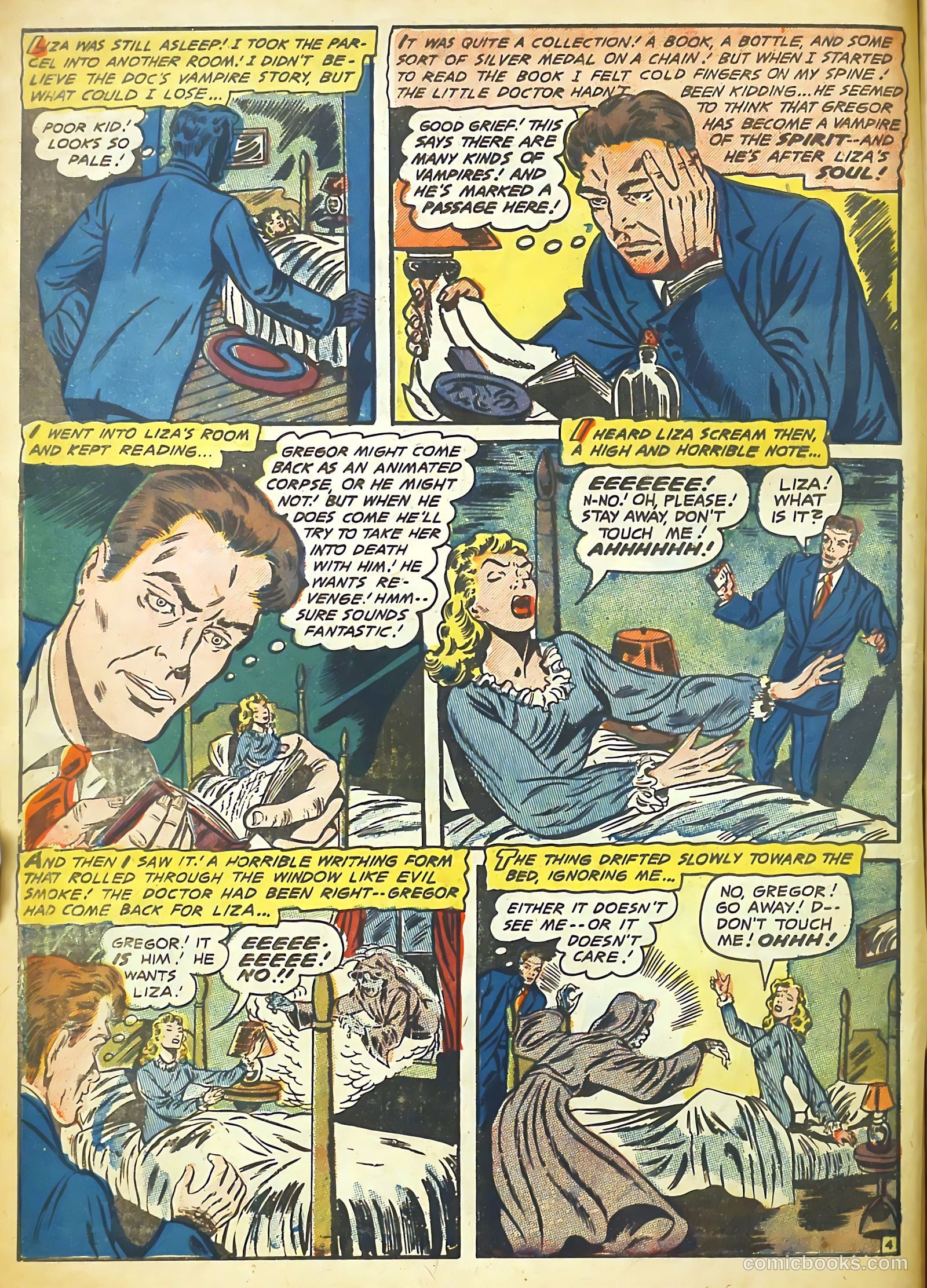 Haunted Thrills #16 (1954) — page 8 of 35