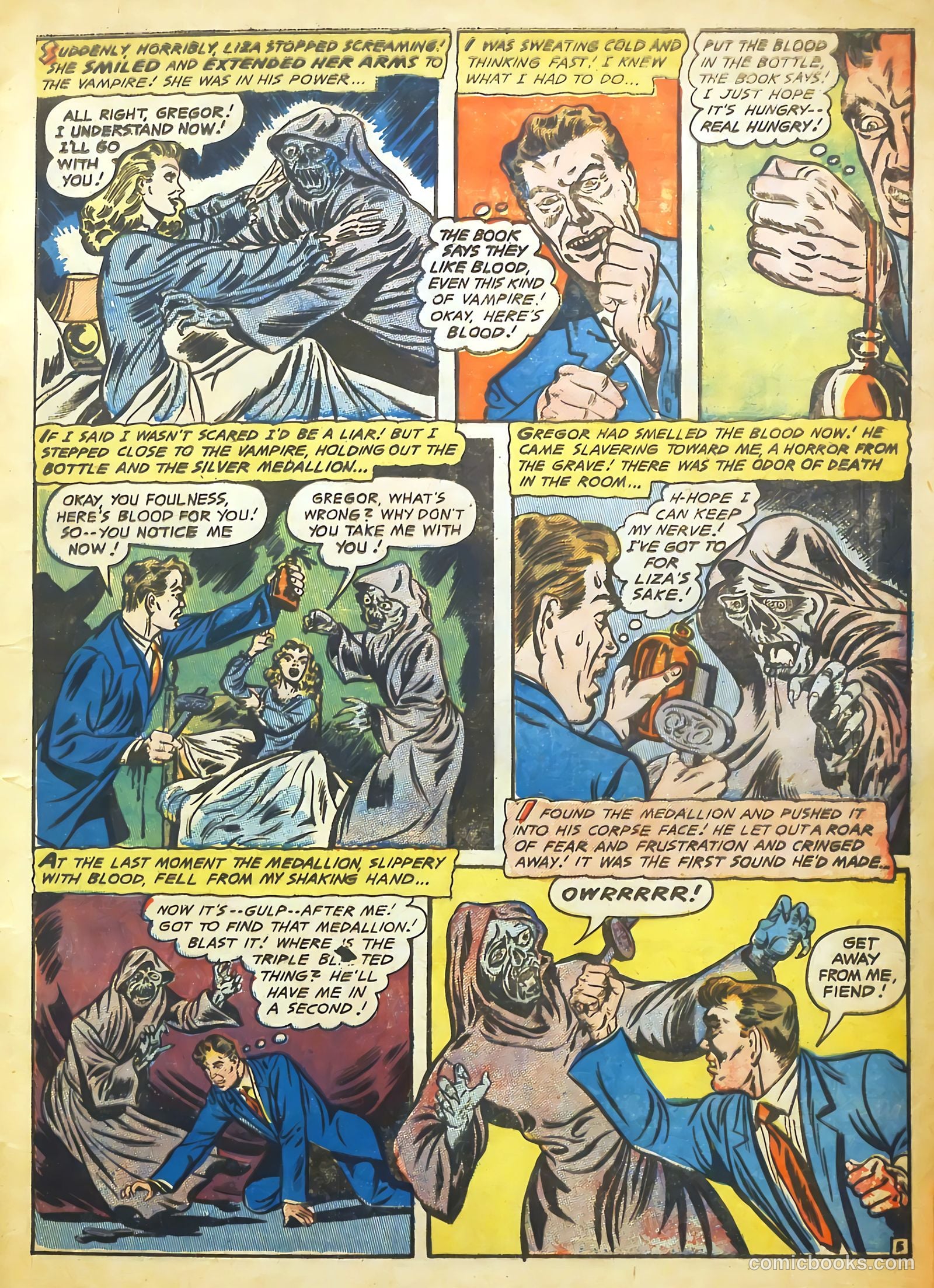 Haunted Thrills #16 (1954) — page 9 of 35
