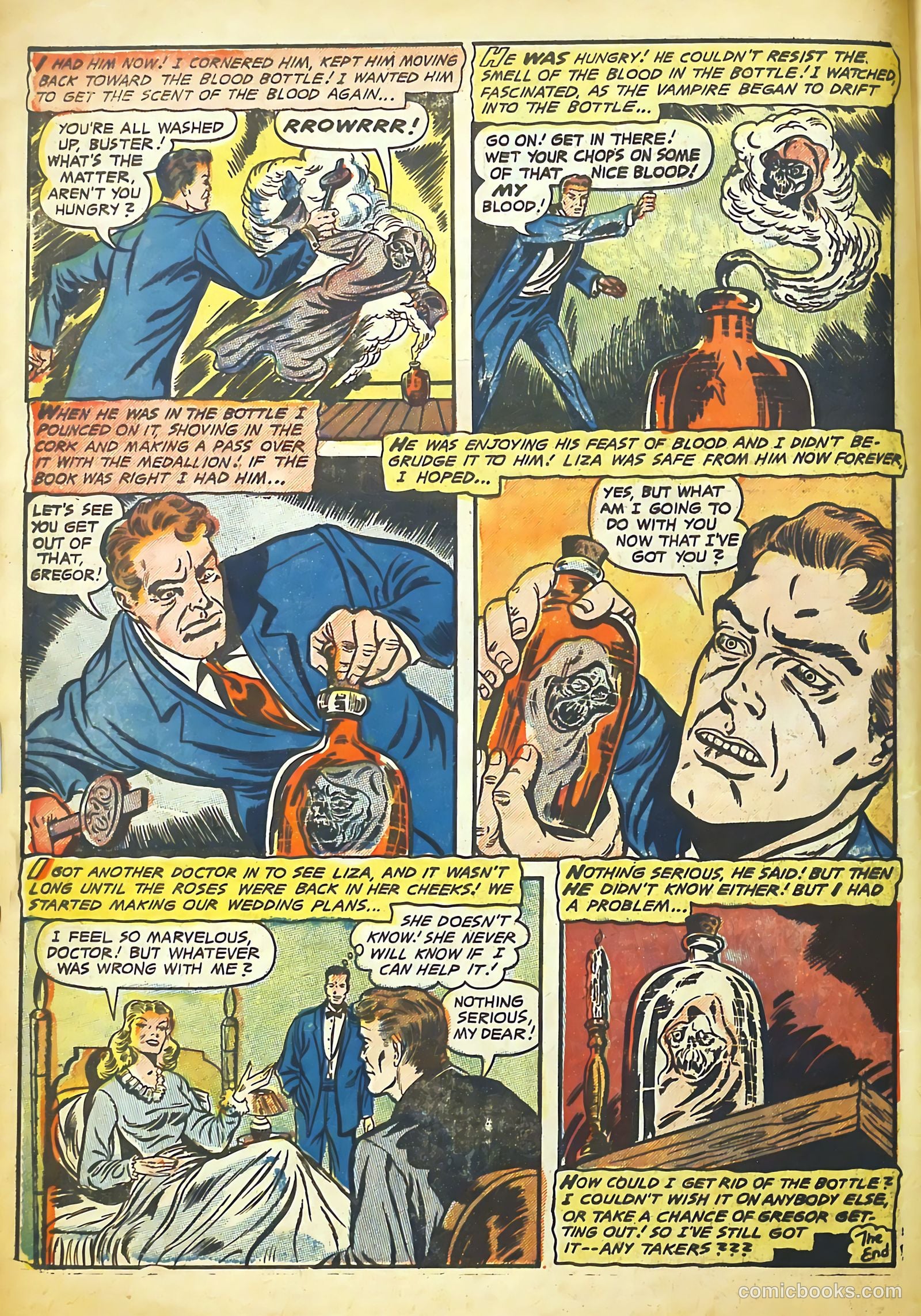 Haunted Thrills #16 (1954) — page 10 of 35