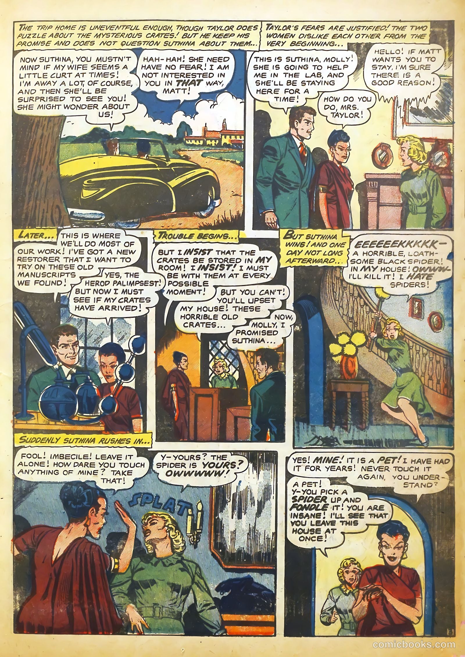 Haunted Thrills #16 (1954) — page 13 of 35