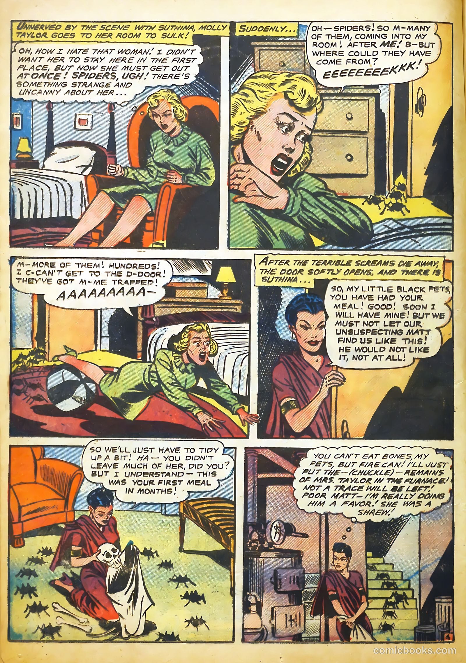 Haunted Thrills #16 (1954) — page 14 of 35