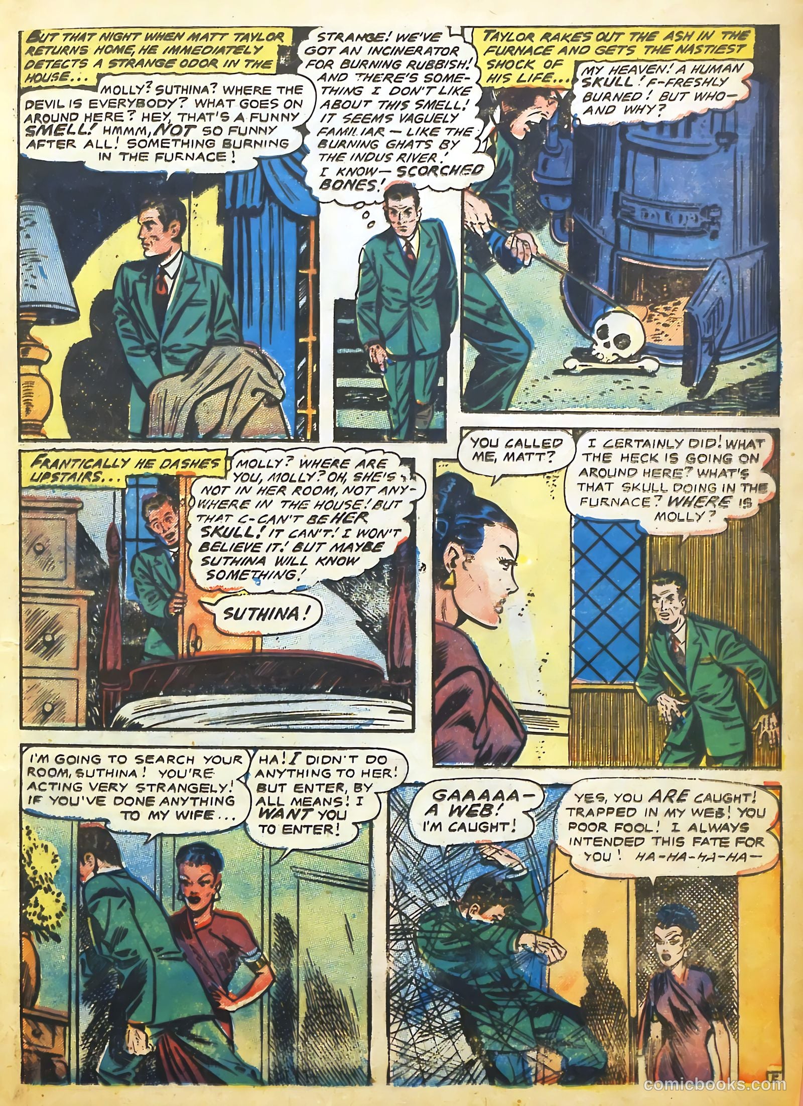 Haunted Thrills #16 (1954) — page 15 of 35