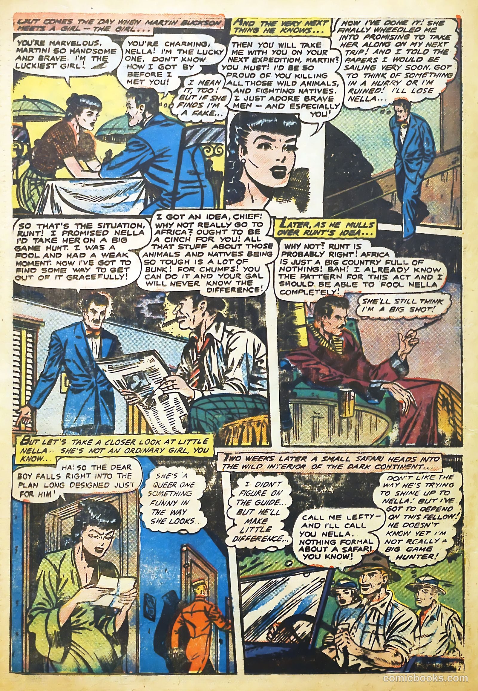 Haunted Thrills #16 (1954) — page 21 of 35