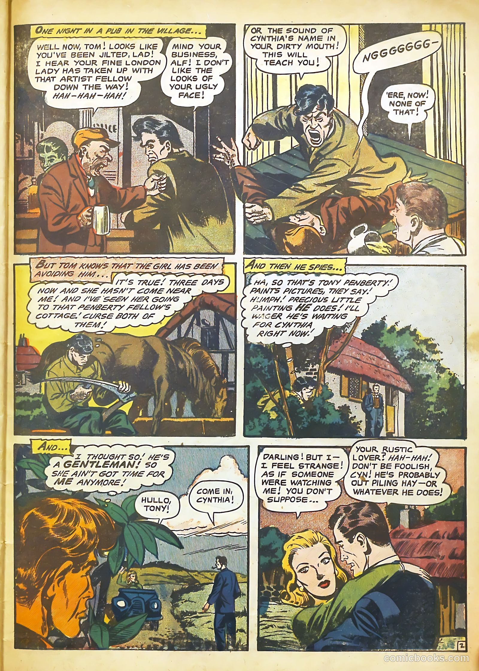 Haunted Thrills #16 (1954) — page 28 of 35
