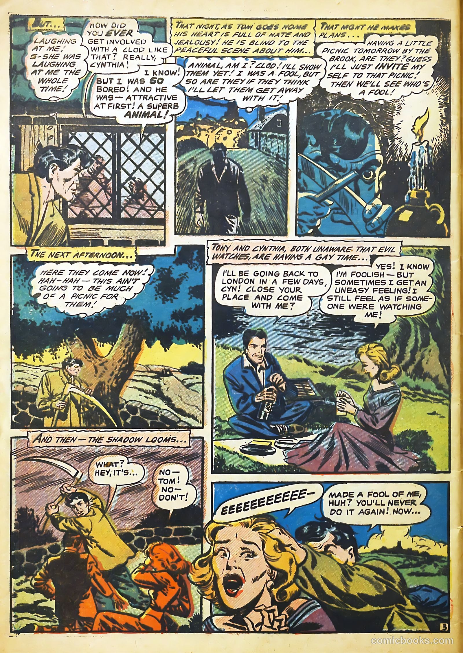 Haunted Thrills #16 (1954) — page 29 of 35
