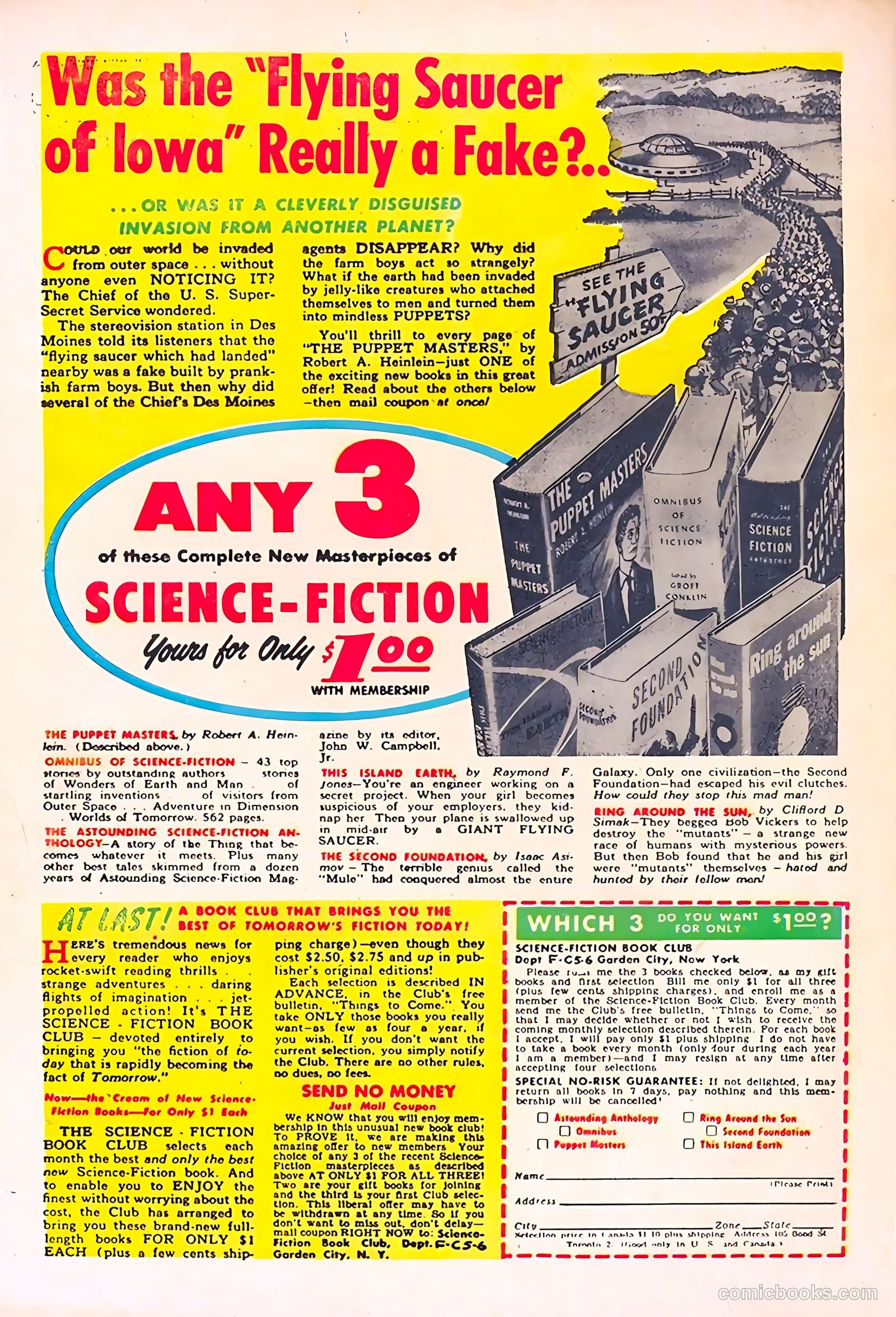 Haunted Thrills #16 (1954) — page 35 of 35