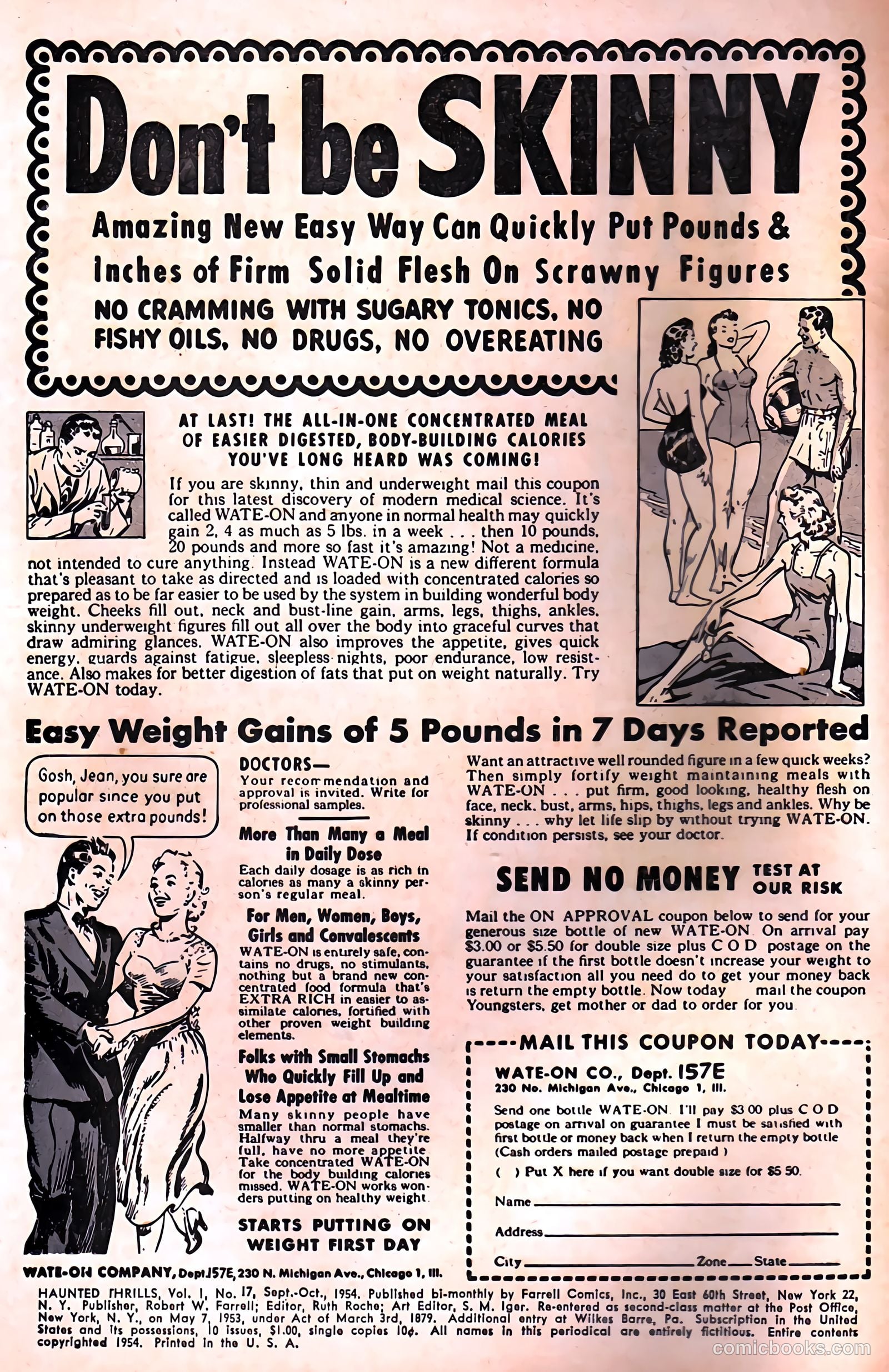 Haunted Thrills #17 (1954) — page 2 of 36