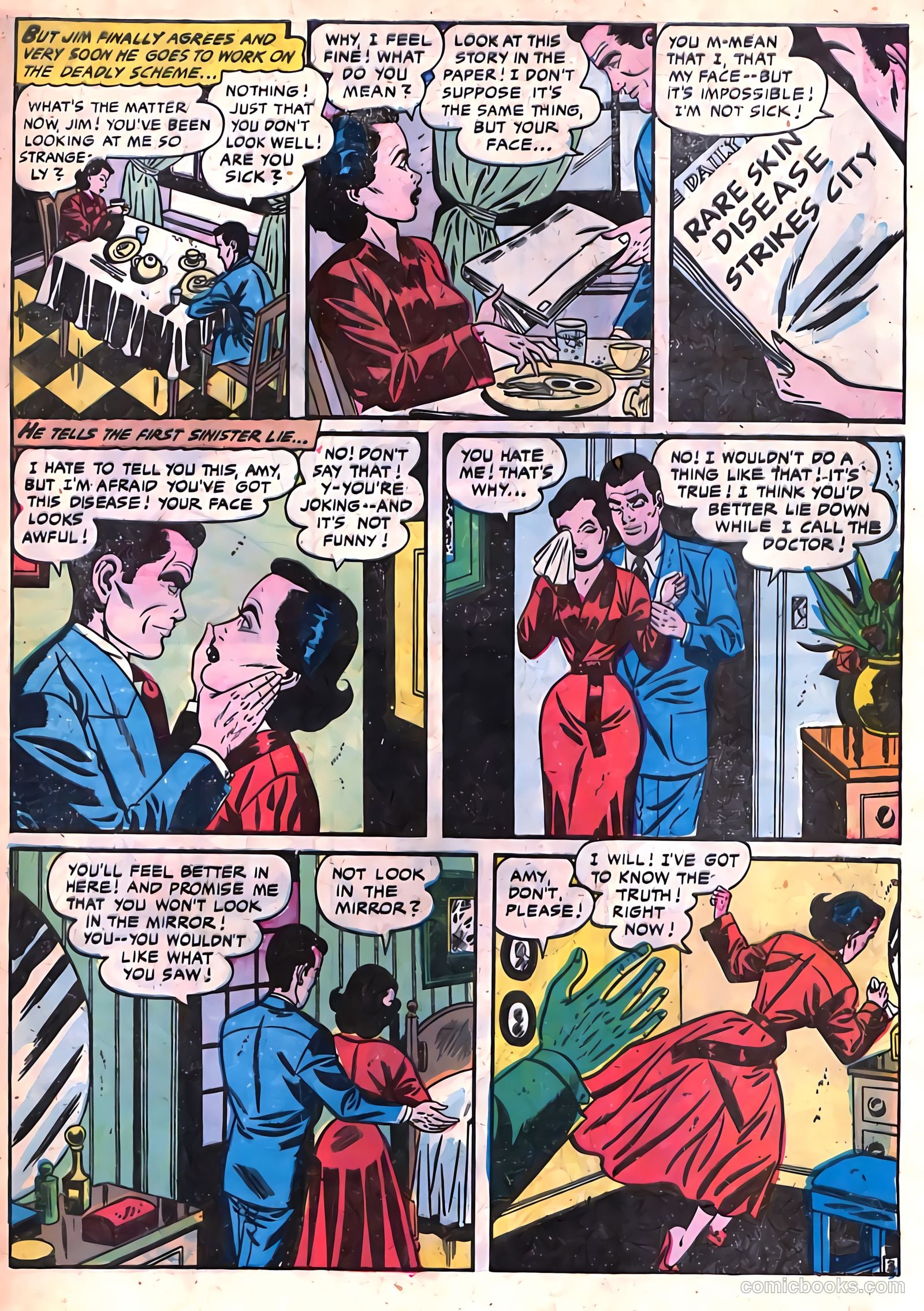 Haunted Thrills #17 (1954) — page 7 of 36