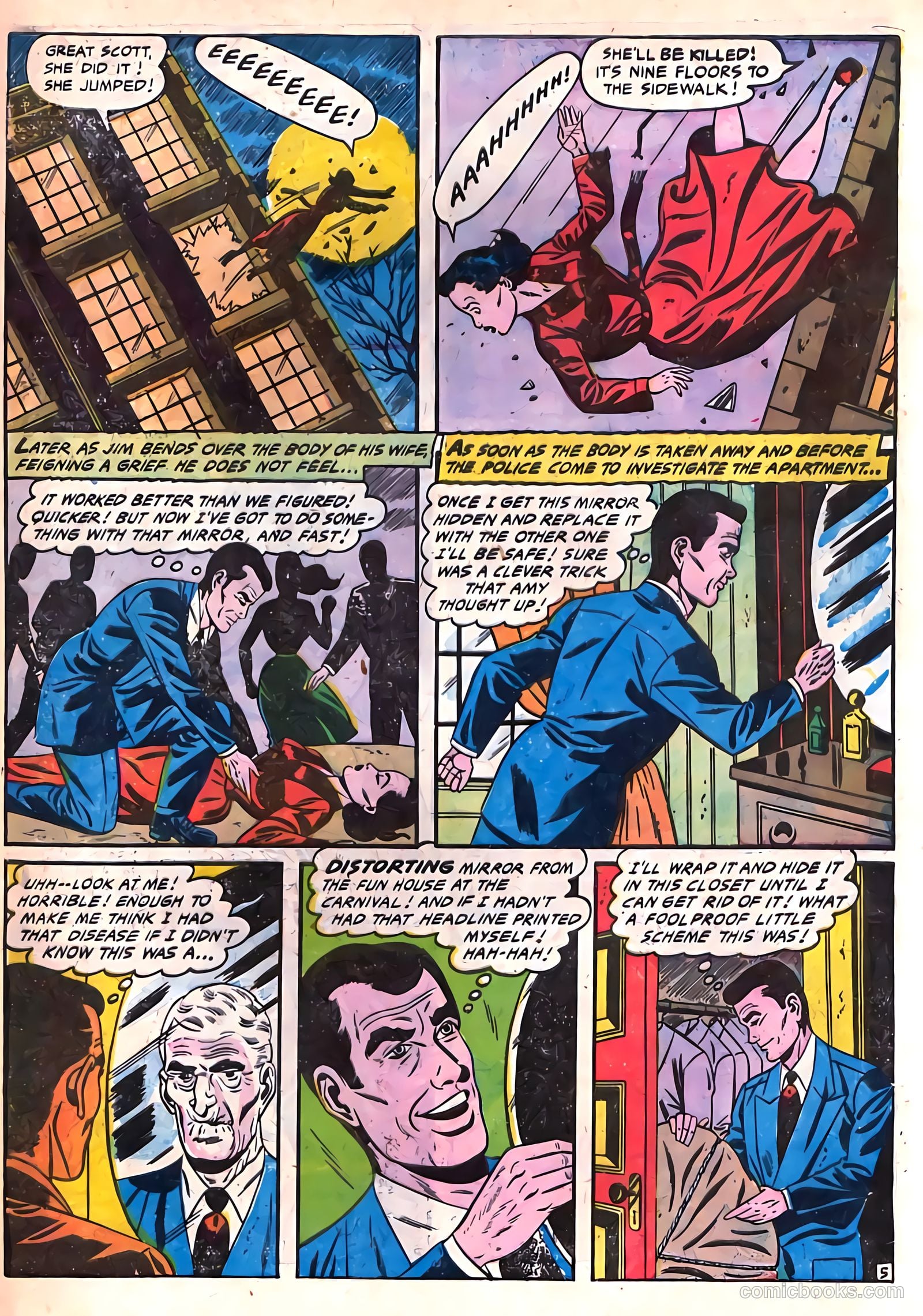 Haunted Thrills #17 (1954) — page 9 of 36