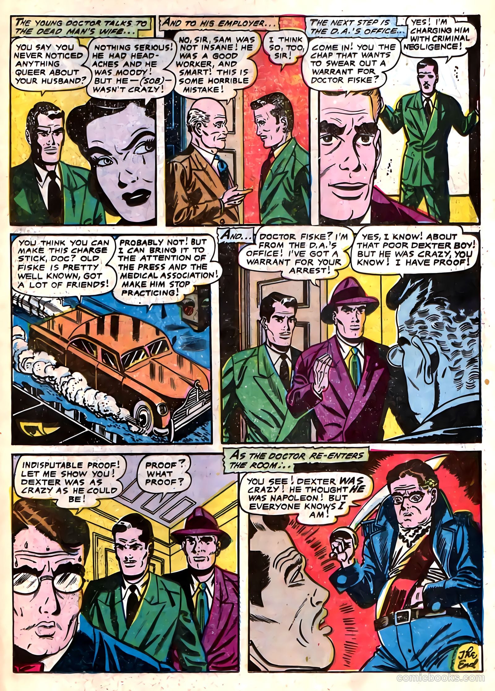 Haunted Thrills #17 (1954) — page 25 of 36