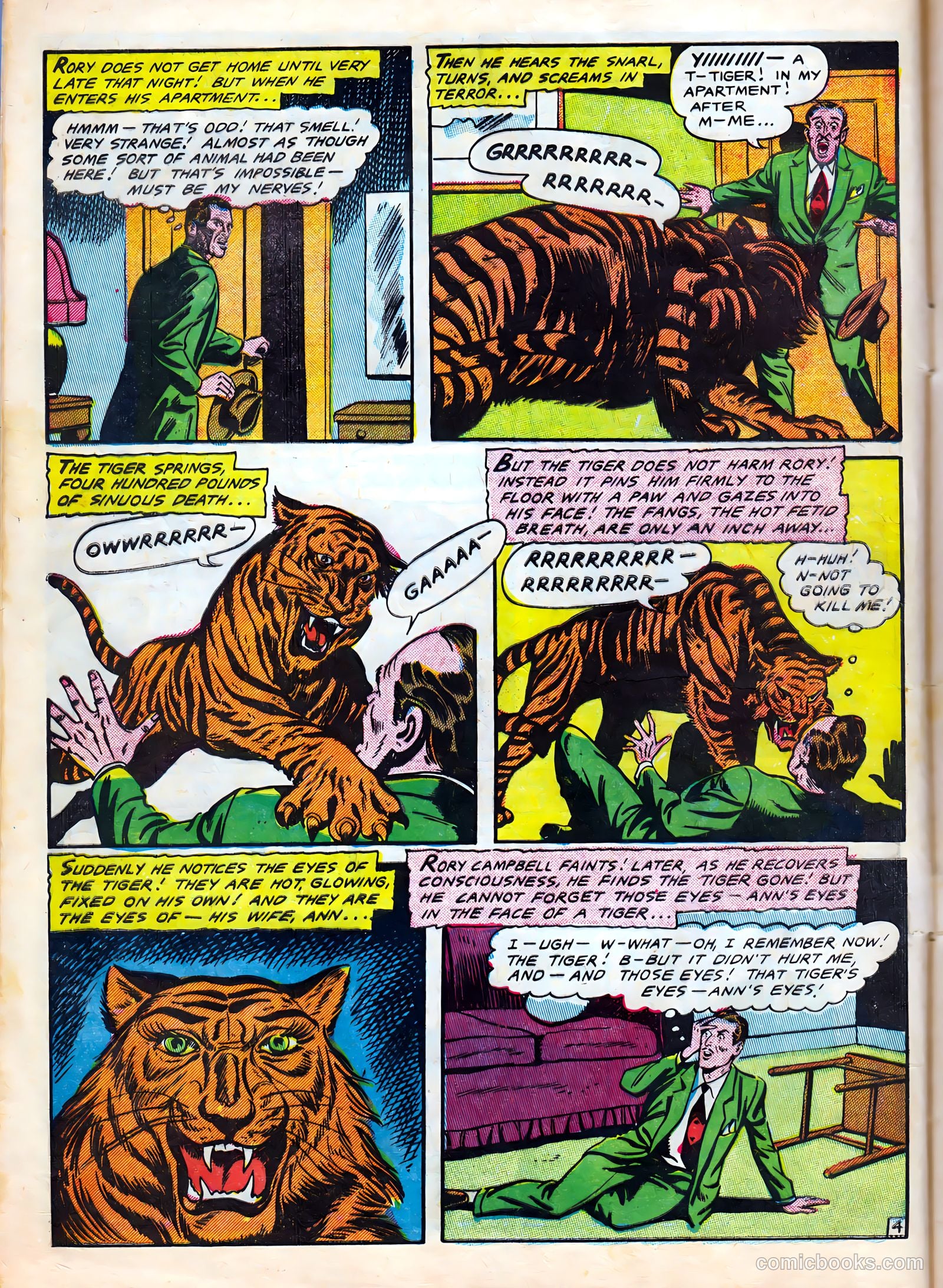 Haunted Thrills #18 (1954) — page 6 of 36