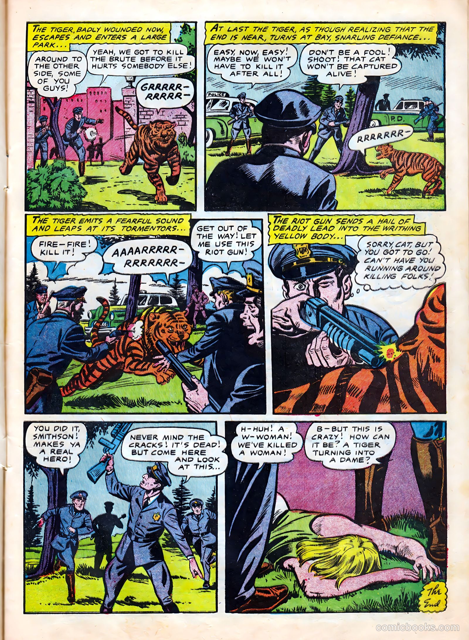 Haunted Thrills #18 (1954) — page 9 of 36