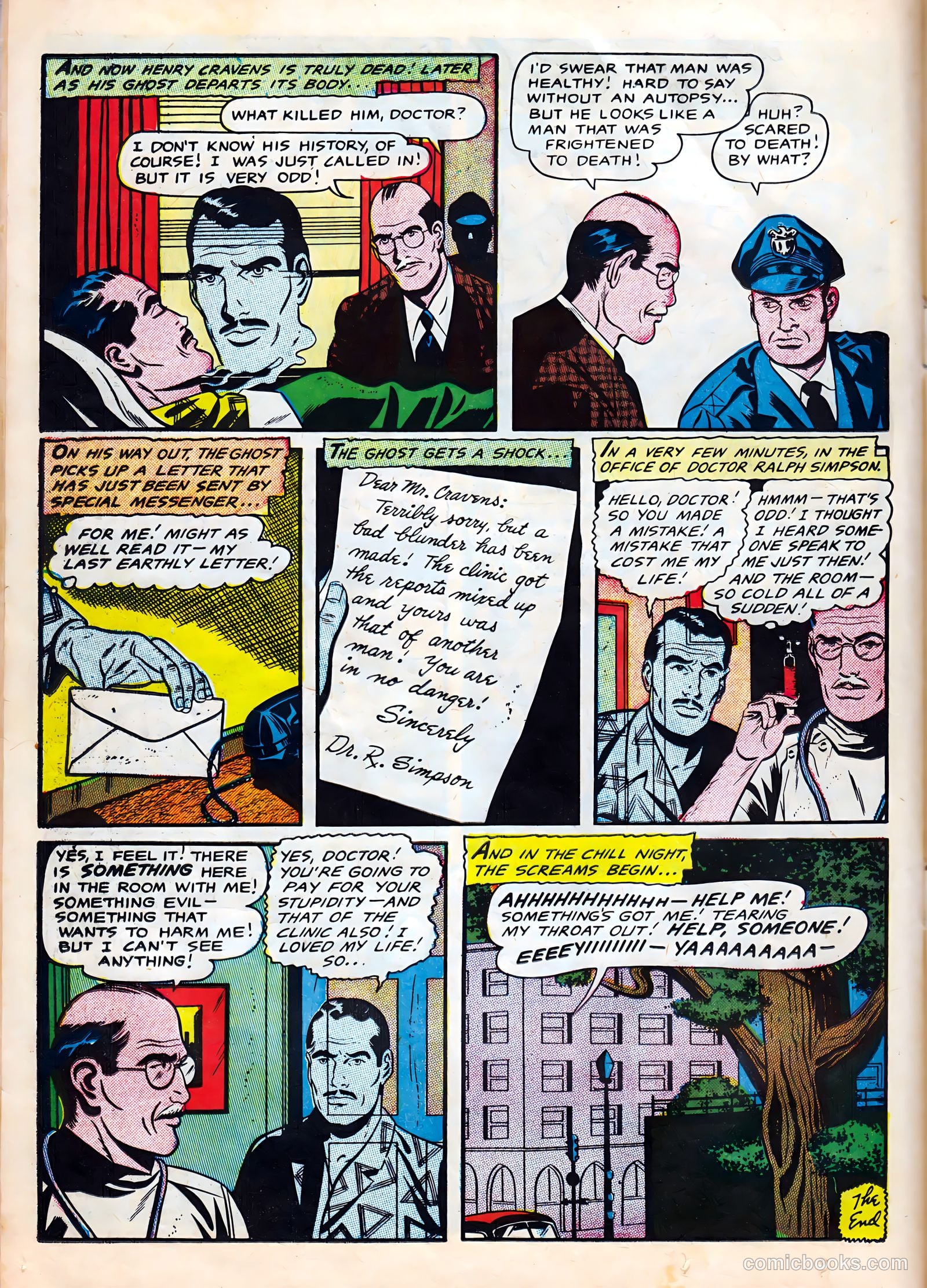 Haunted Thrills #18 (1954) — page 16 of 36