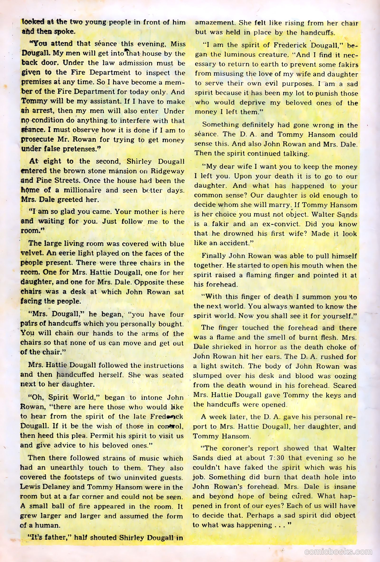 Haunted Thrills #18 (1954) — page 18 of 36