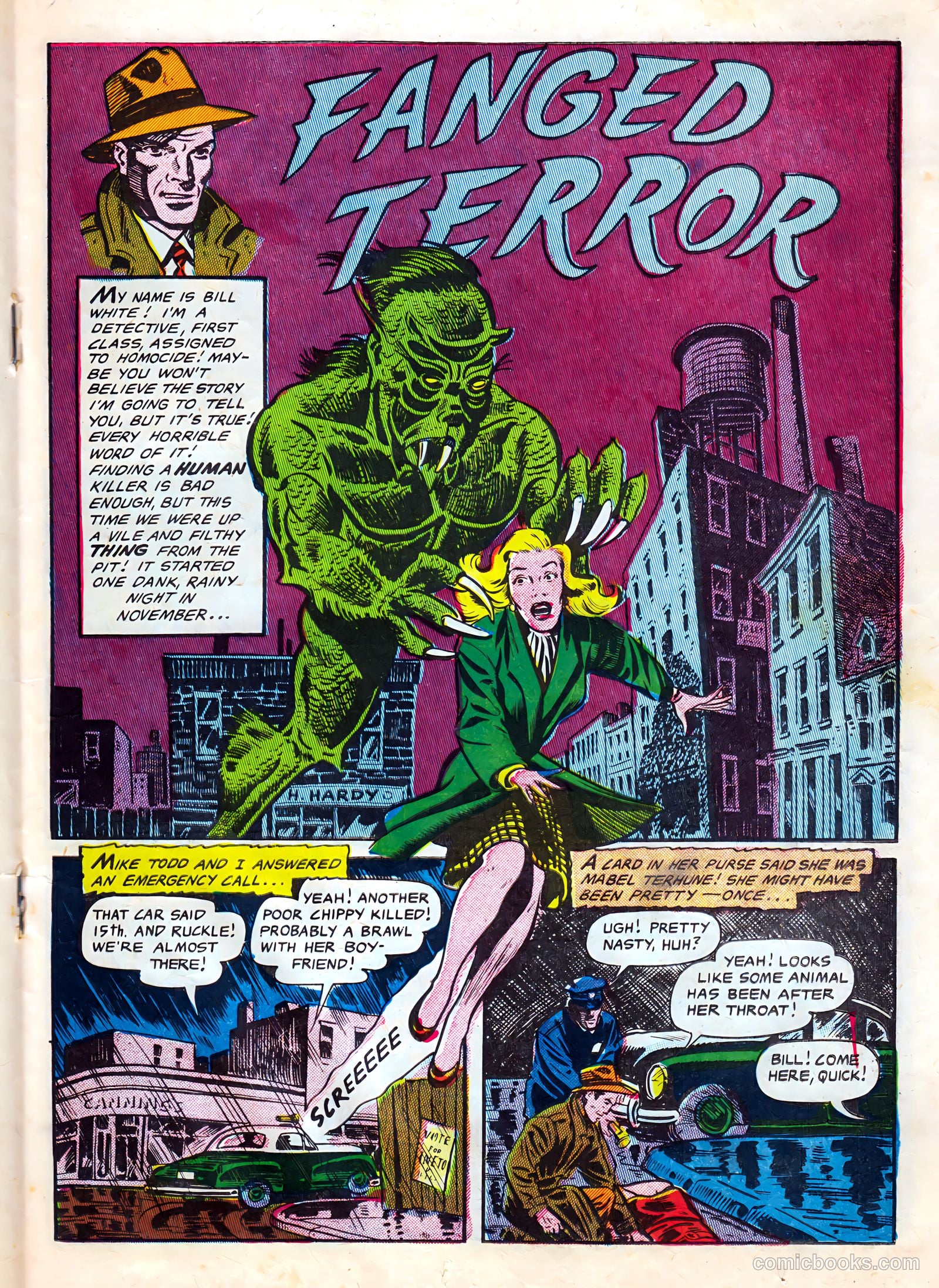 Haunted Thrills #18 (1954) — page 19 of 36