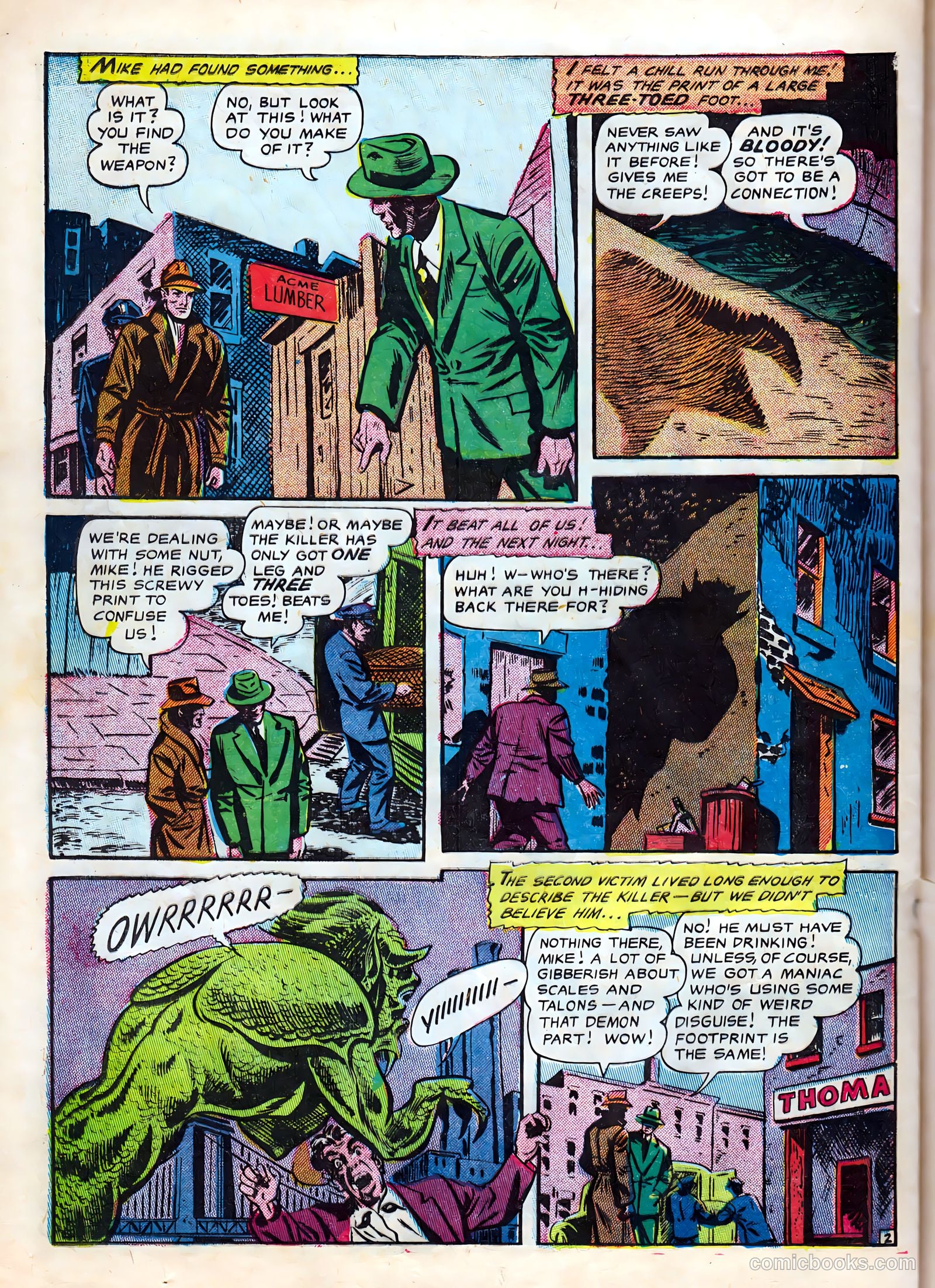 Haunted Thrills #18 (1954) — page 20 of 36