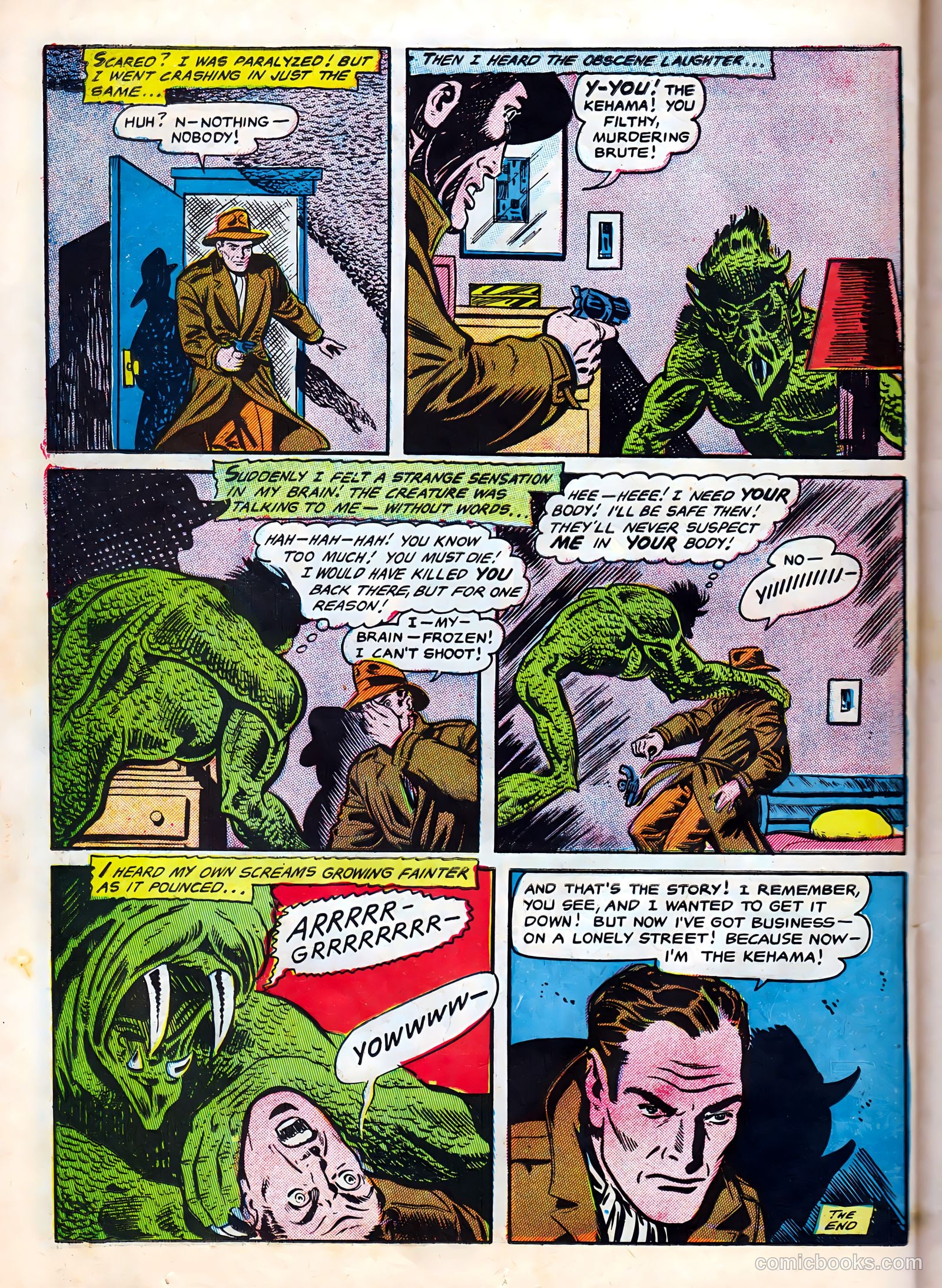 Haunted Thrills #18 (1954) — page 24 of 36