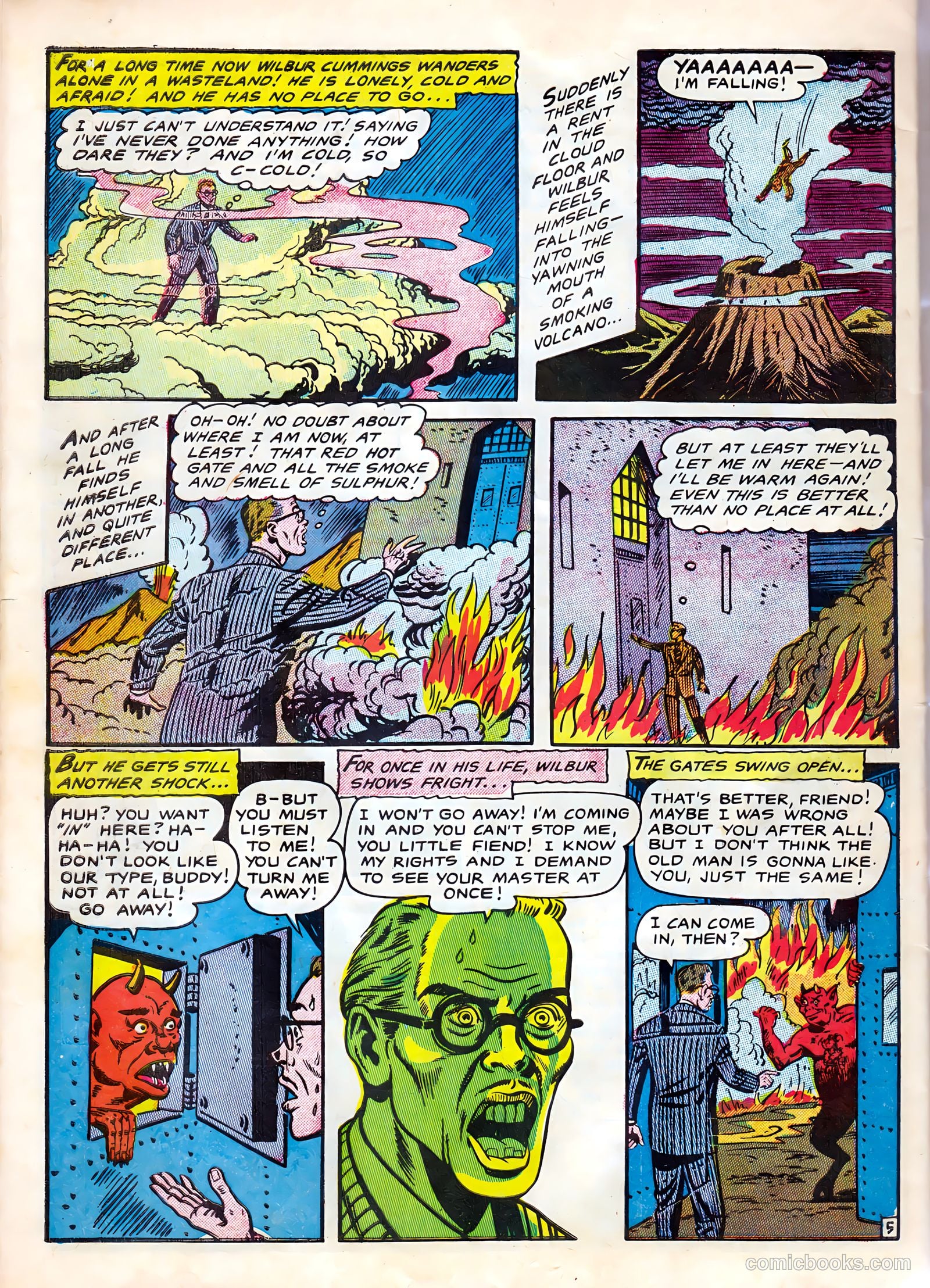 Haunted Thrills #18 (1954) — page 32 of 36