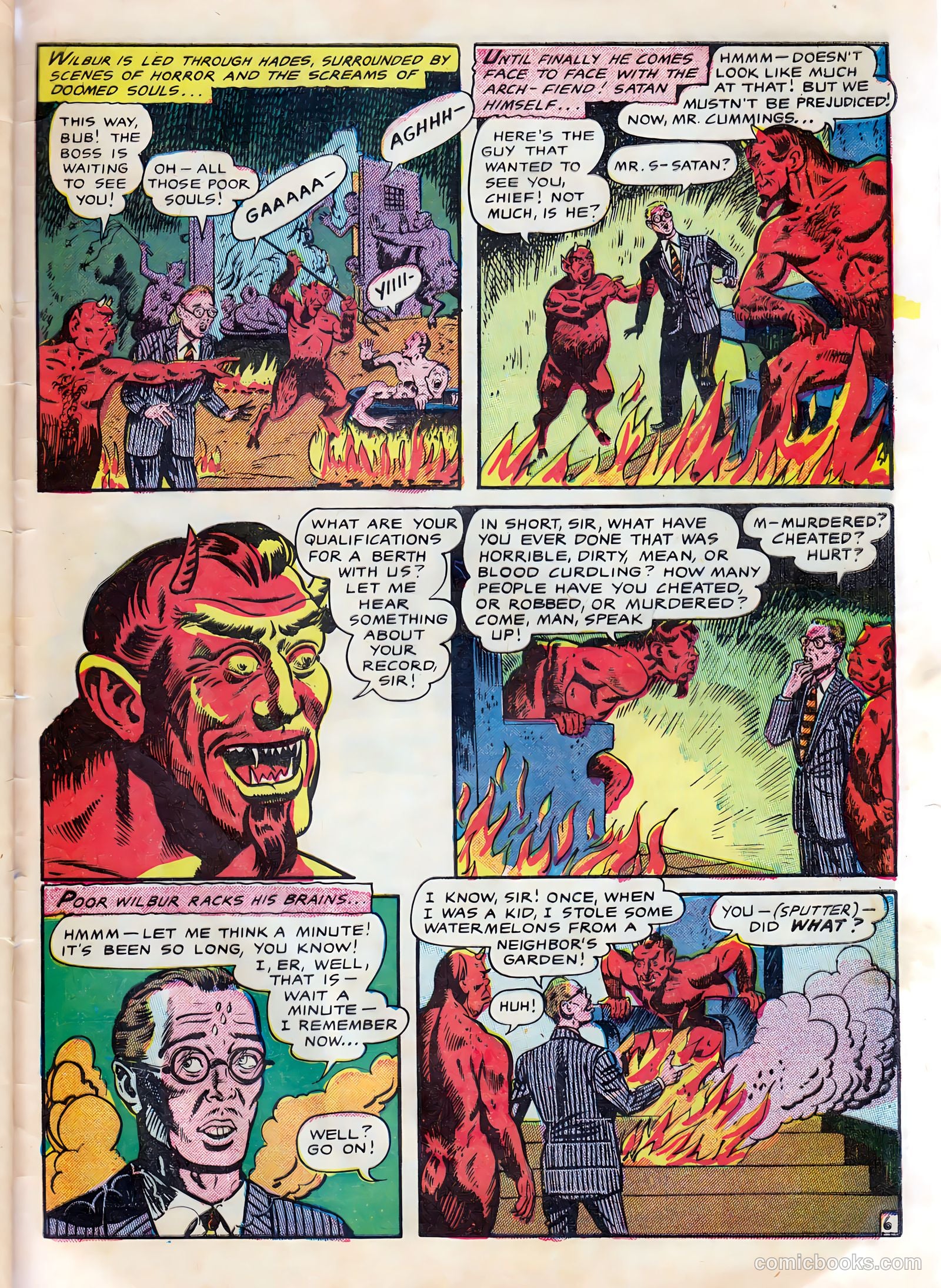 Haunted Thrills #18 (1954) — page 33 of 36