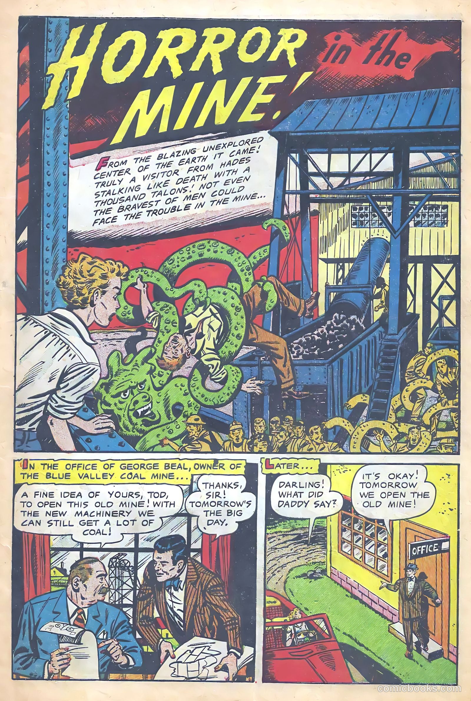 Haunted Thrills #2 (1952) — page 3 of 36
