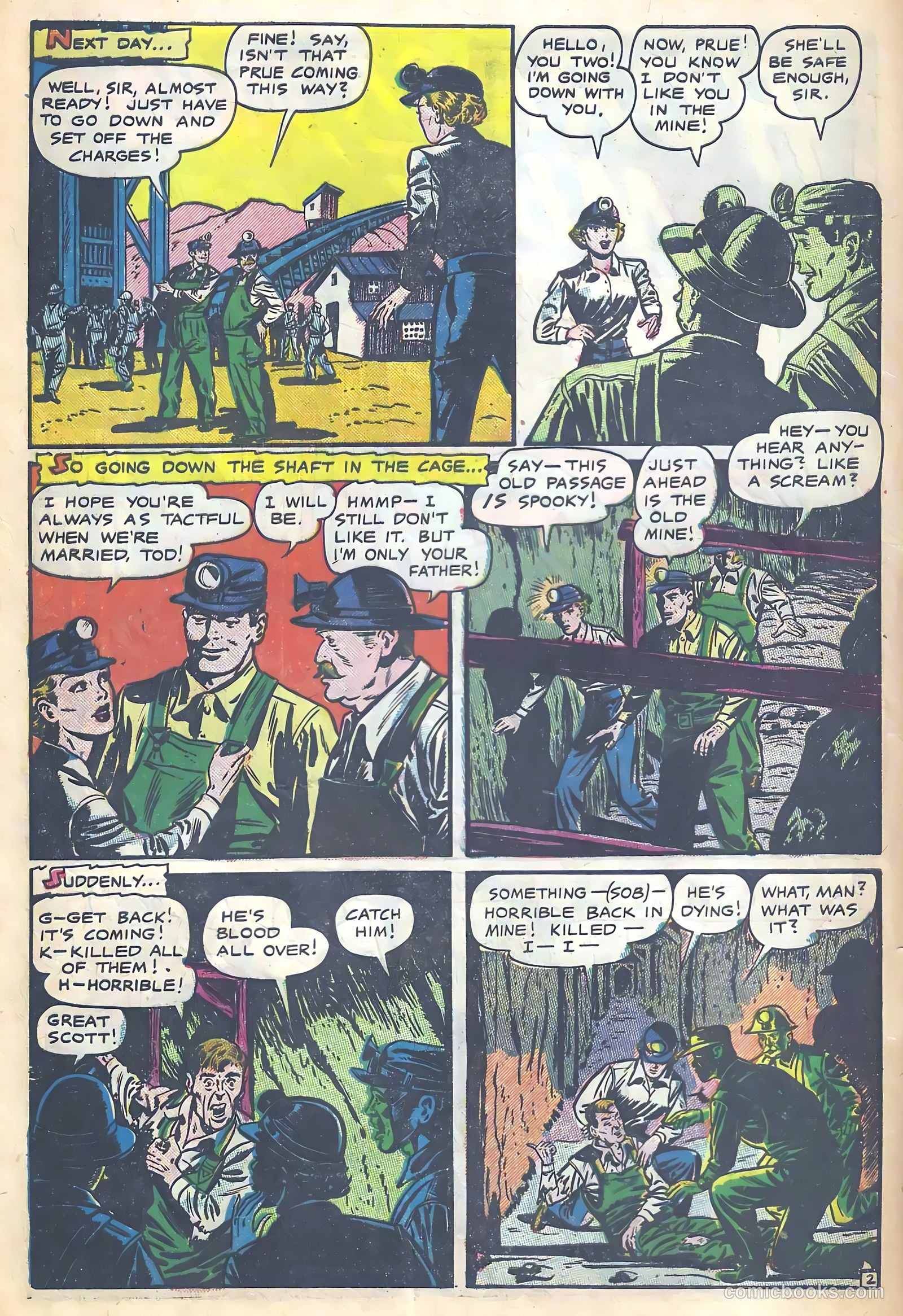 Haunted Thrills #2 (1952) — page 4 of 36