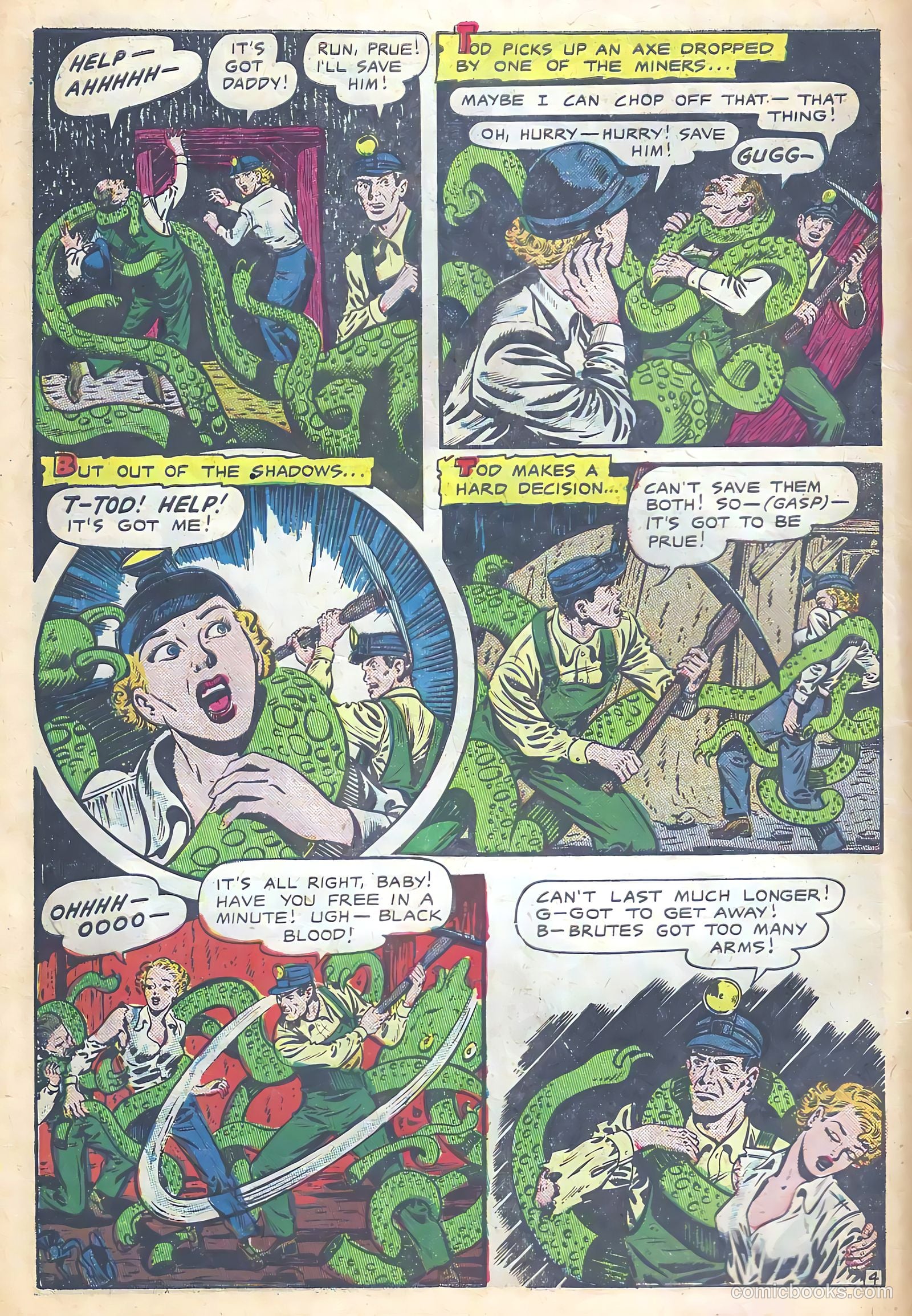 Haunted Thrills #2 (1952) — page 6 of 36