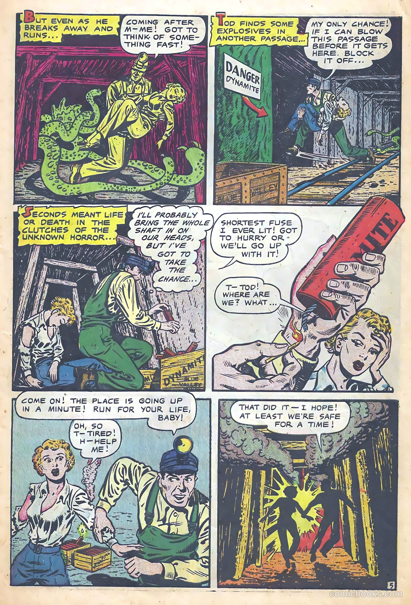 Haunted Thrills #2 (1952) — page 7 of 36