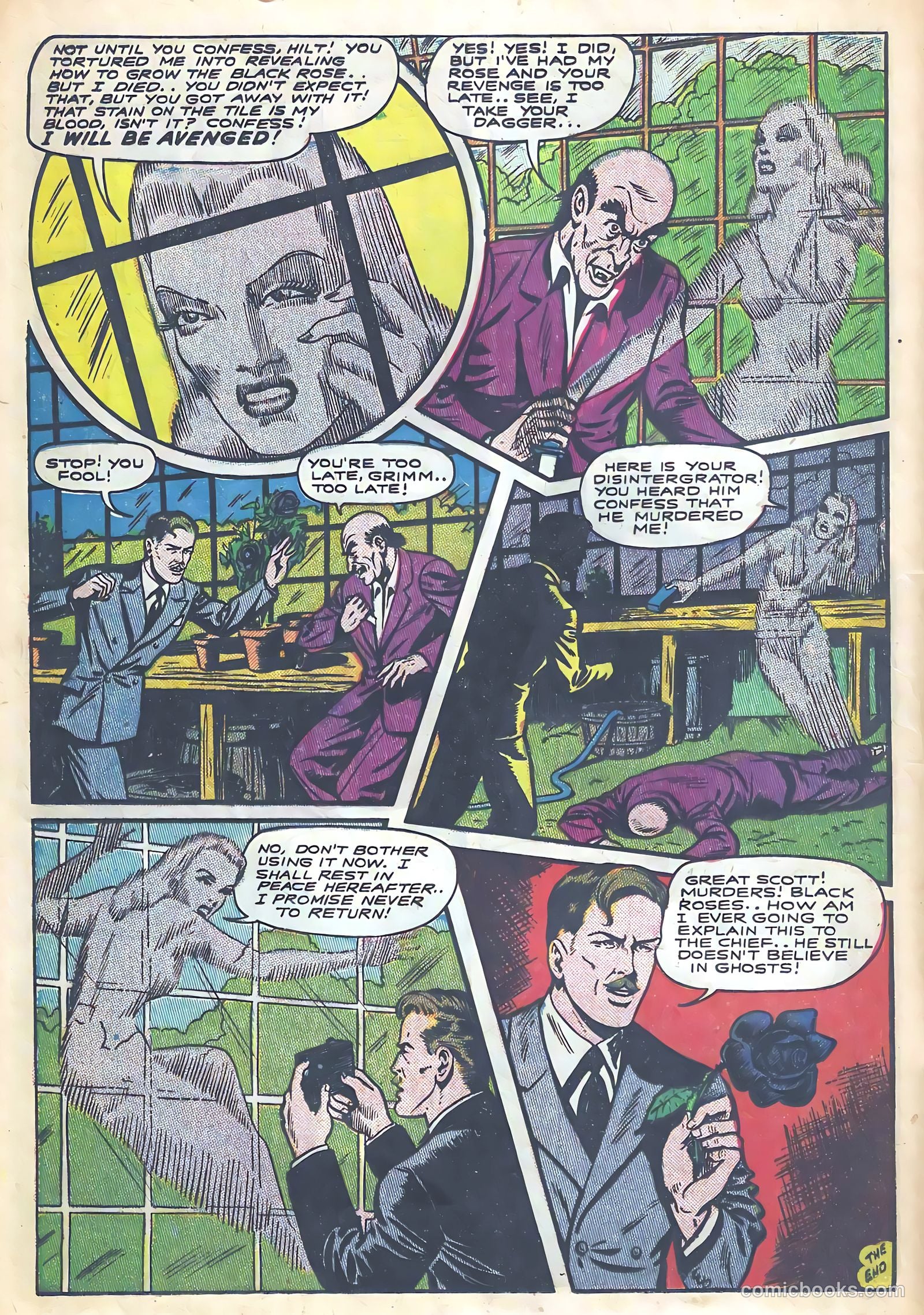 Haunted Thrills #2 (1952) — page 16 of 36