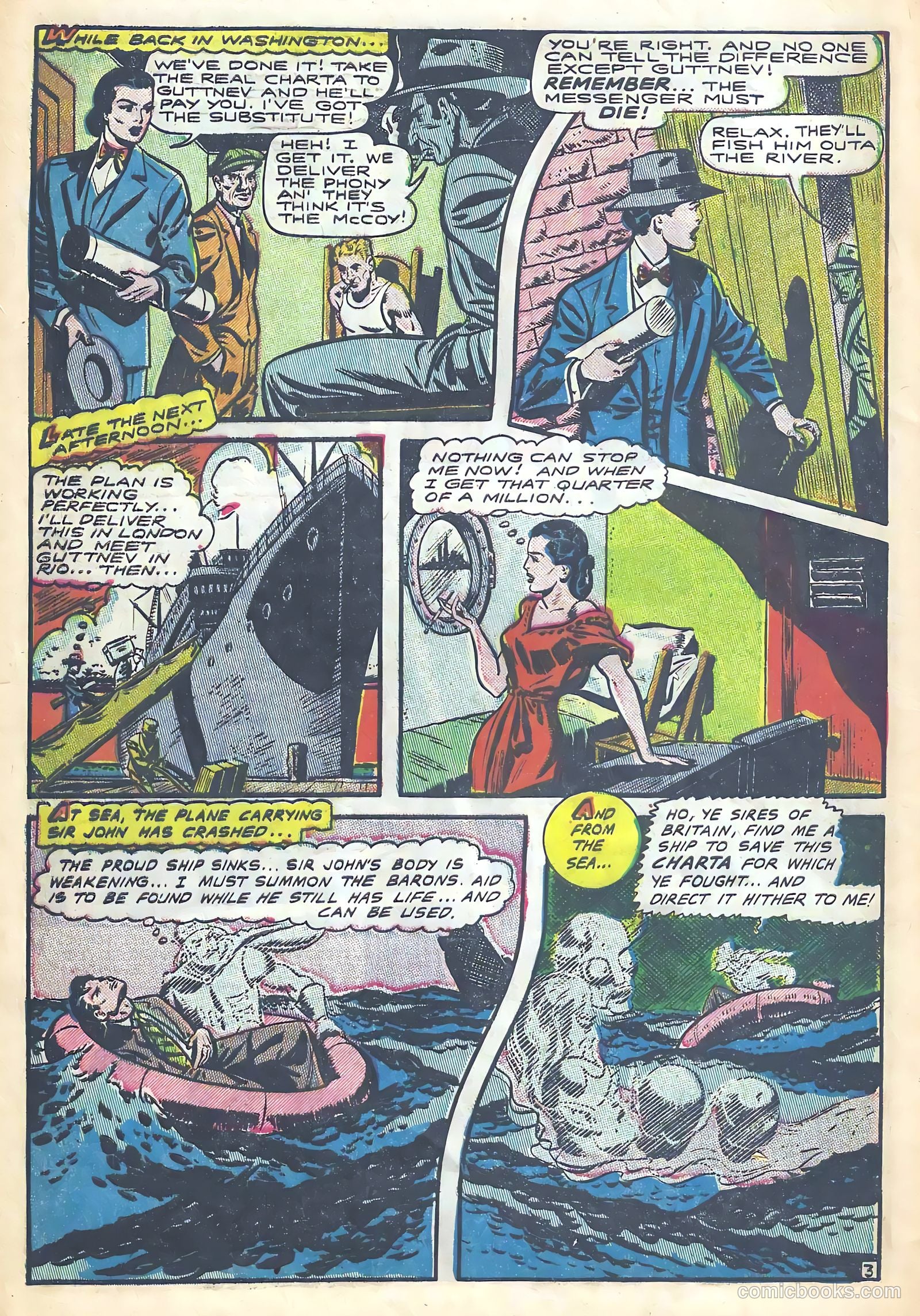 Haunted Thrills #2 (1952) — page 28 of 36