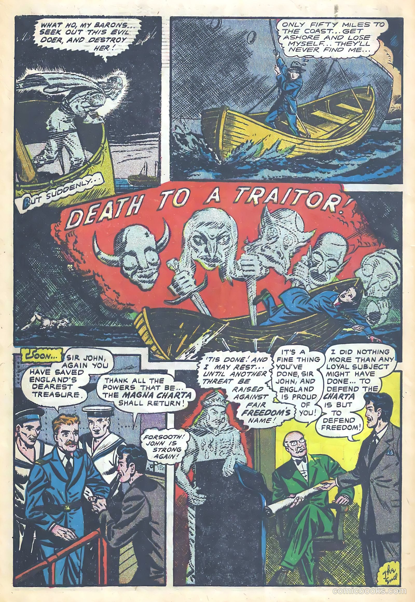Haunted Thrills #2 (1952) — page 32 of 36