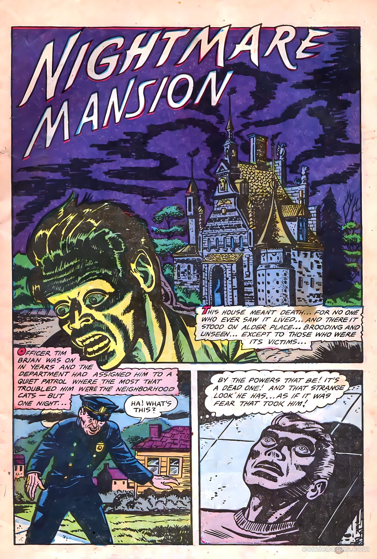 Haunted Thrills #3 (1952) — page 3 of 36
