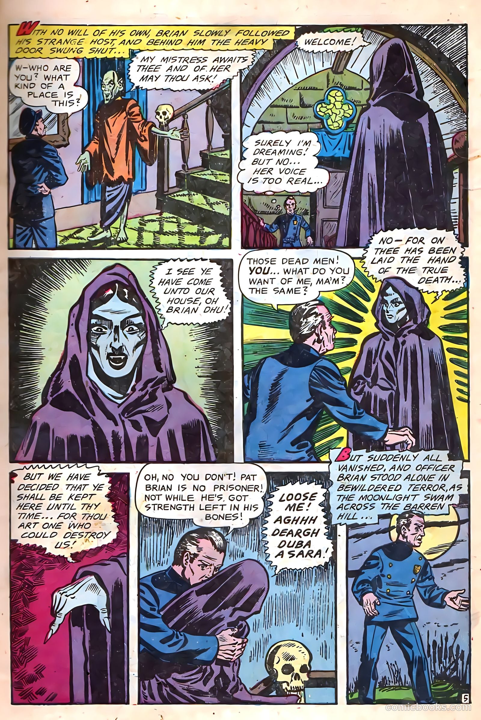 Haunted Thrills #3 (1952) — page 7 of 36