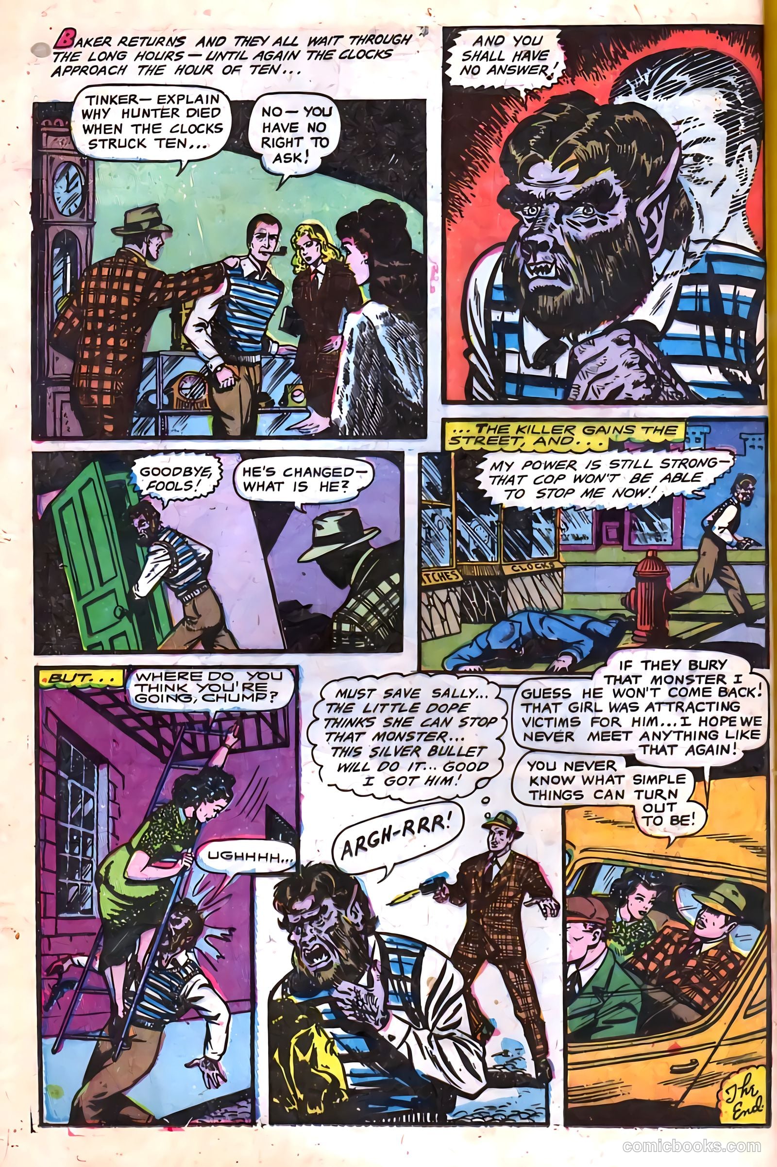 Haunted Thrills #3 (1952) — page 16 of 36
