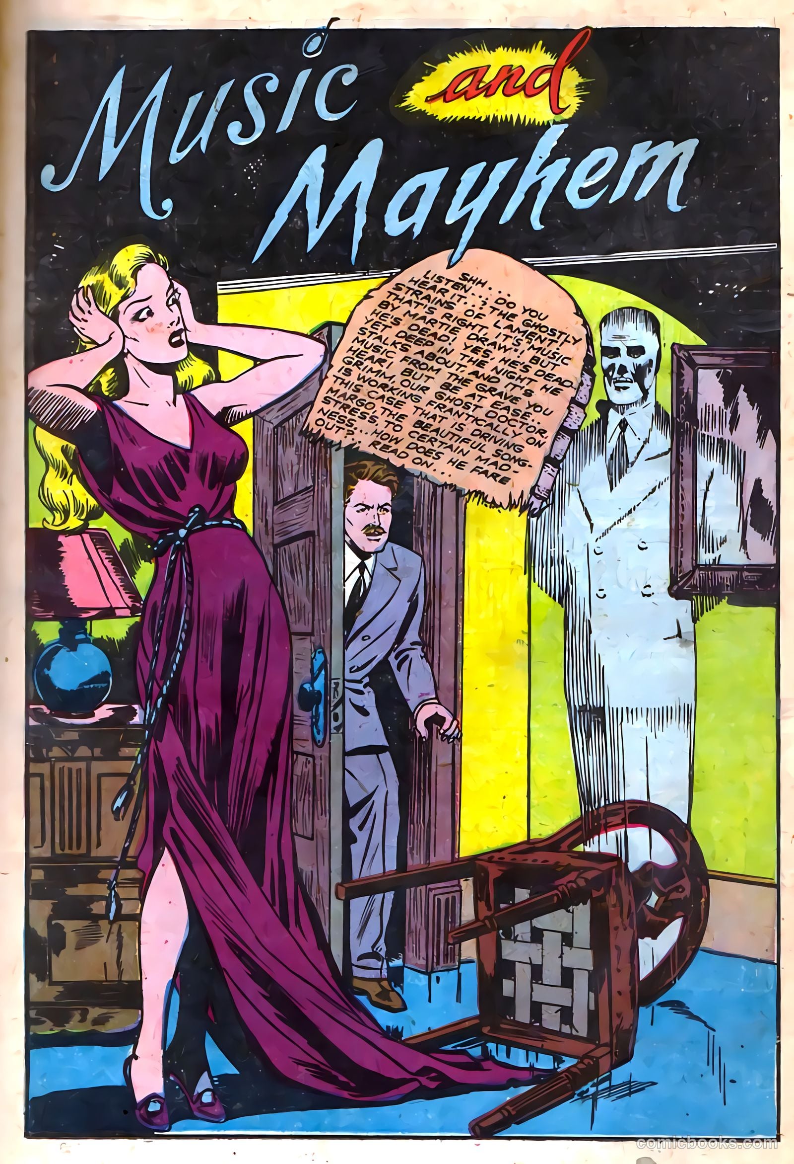 Haunted Thrills #3 (1952) — page 19 of 36
