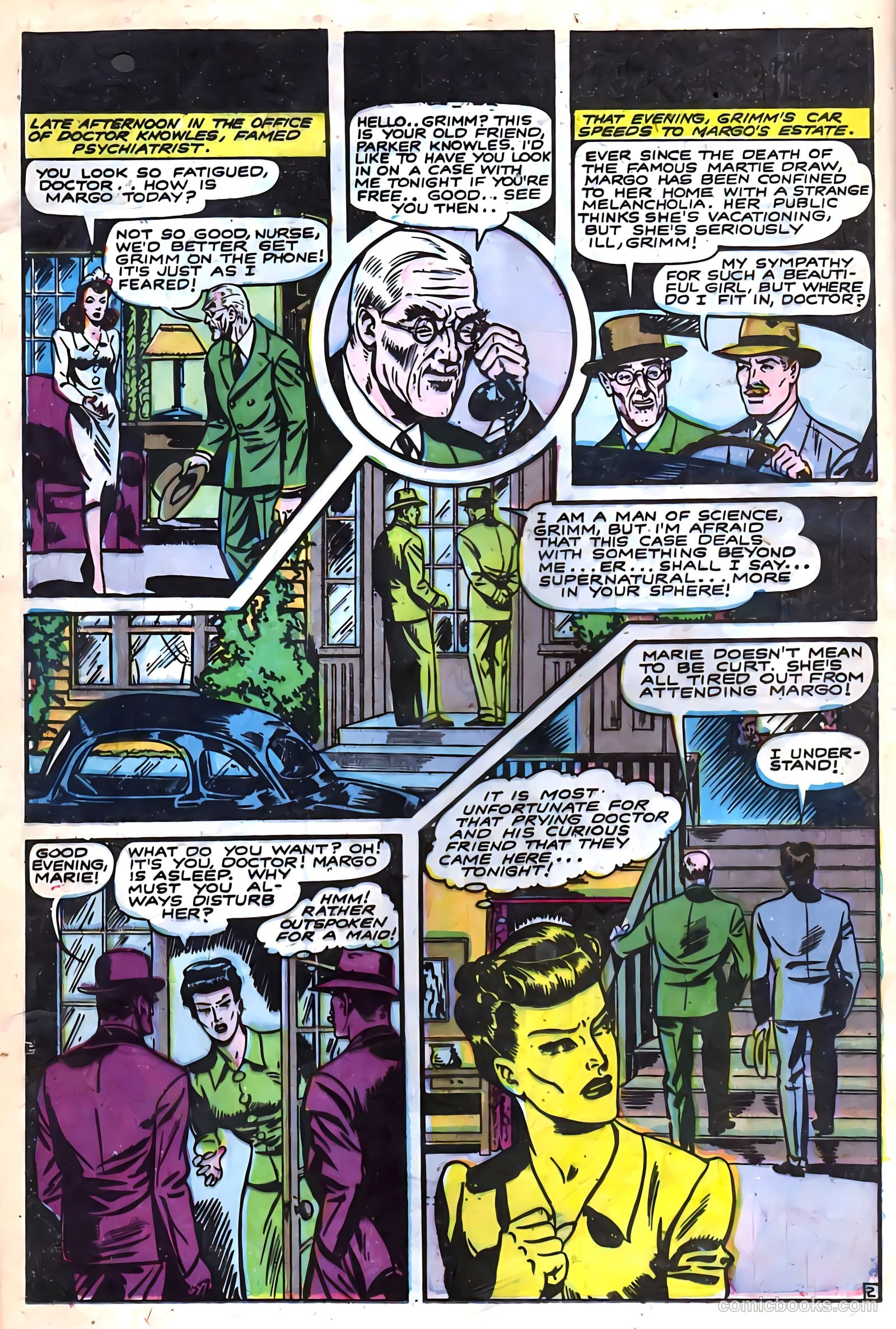 Haunted Thrills #3 (1952) — page 20 of 36
