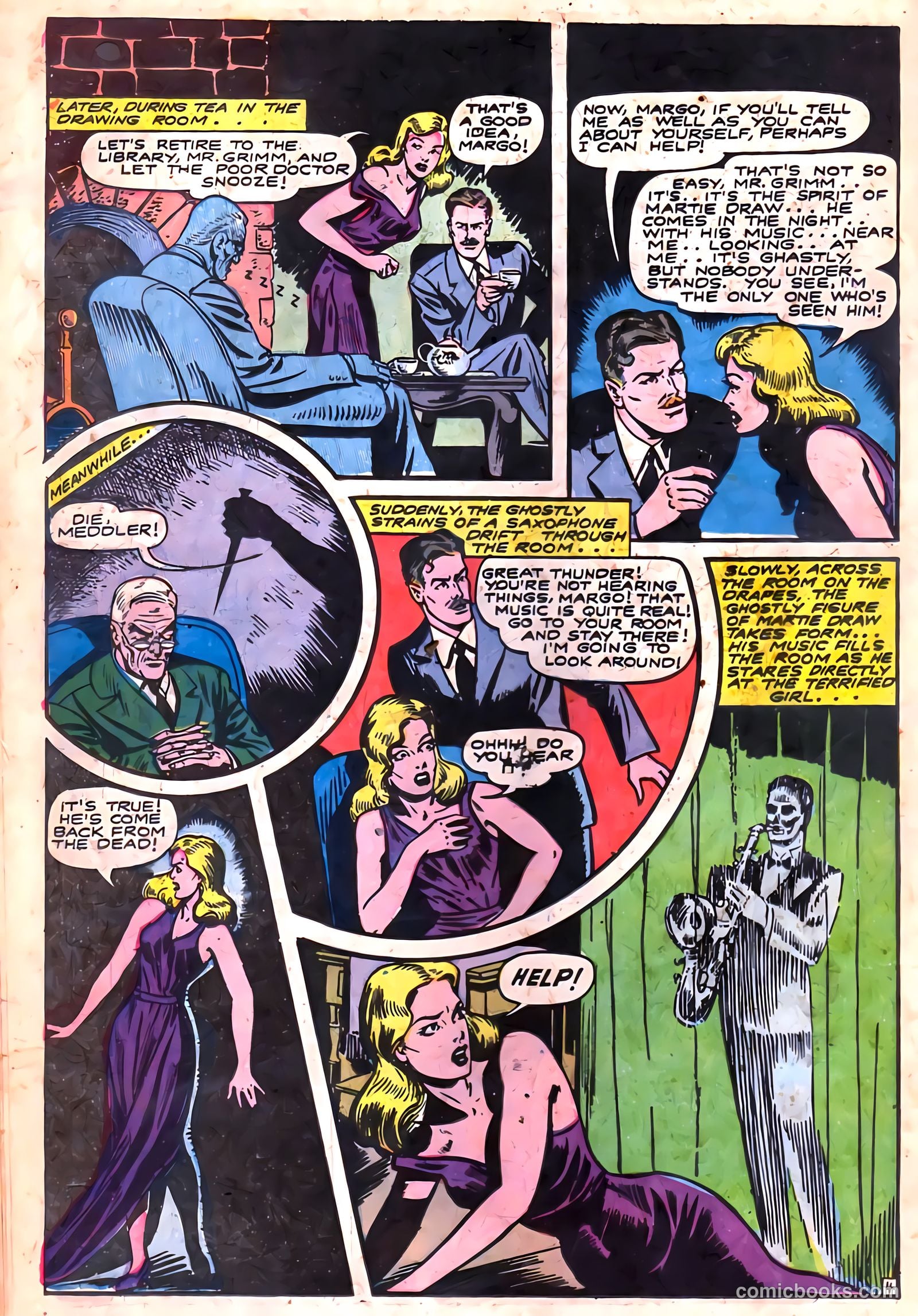 Haunted Thrills #3 (1952) — page 22 of 36