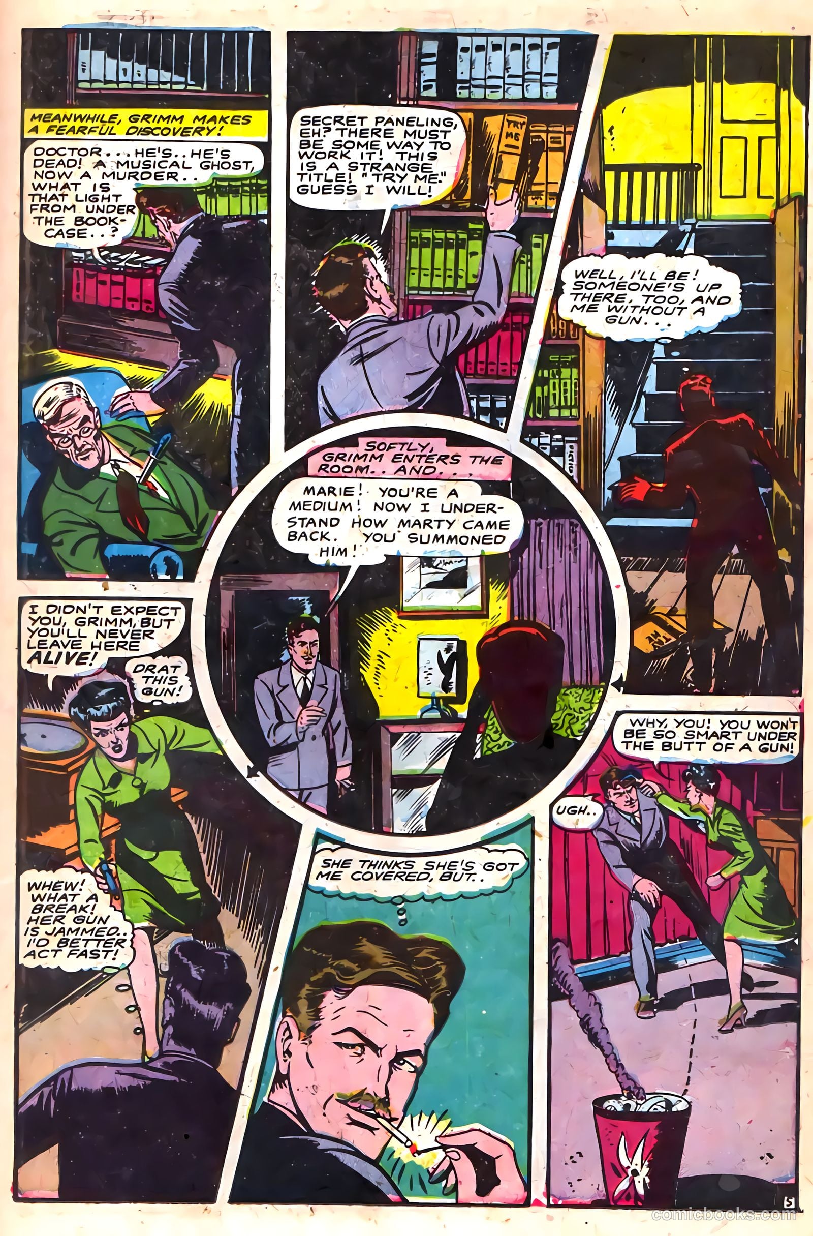 Haunted Thrills #3 (1952) — page 23 of 36