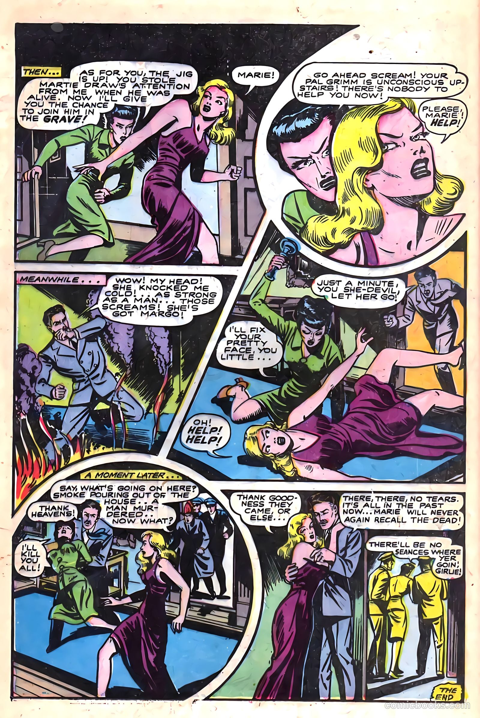 Haunted Thrills #3 (1952) — page 24 of 36
