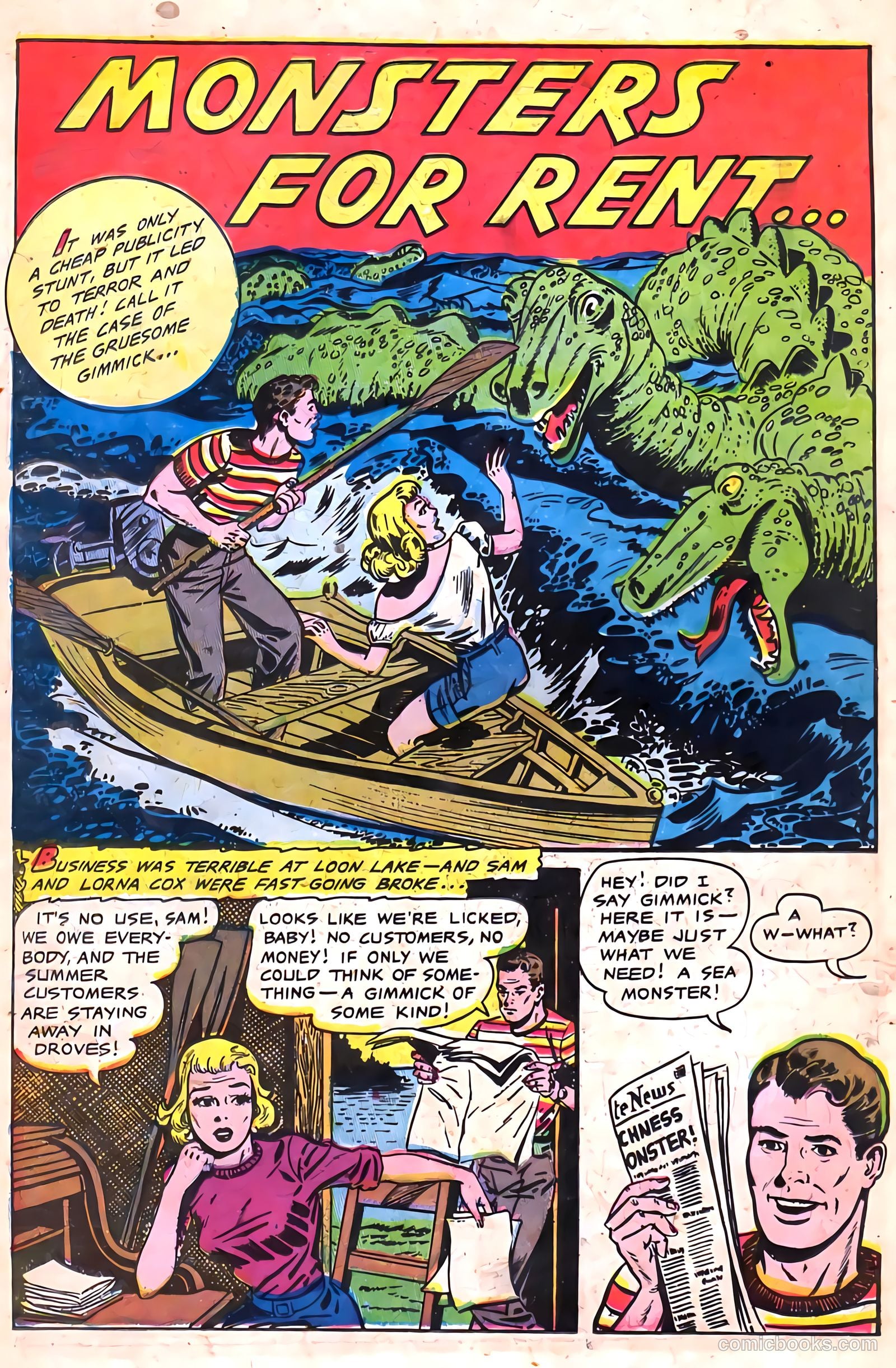 Haunted Thrills #3 (1952) — page 26 of 36
