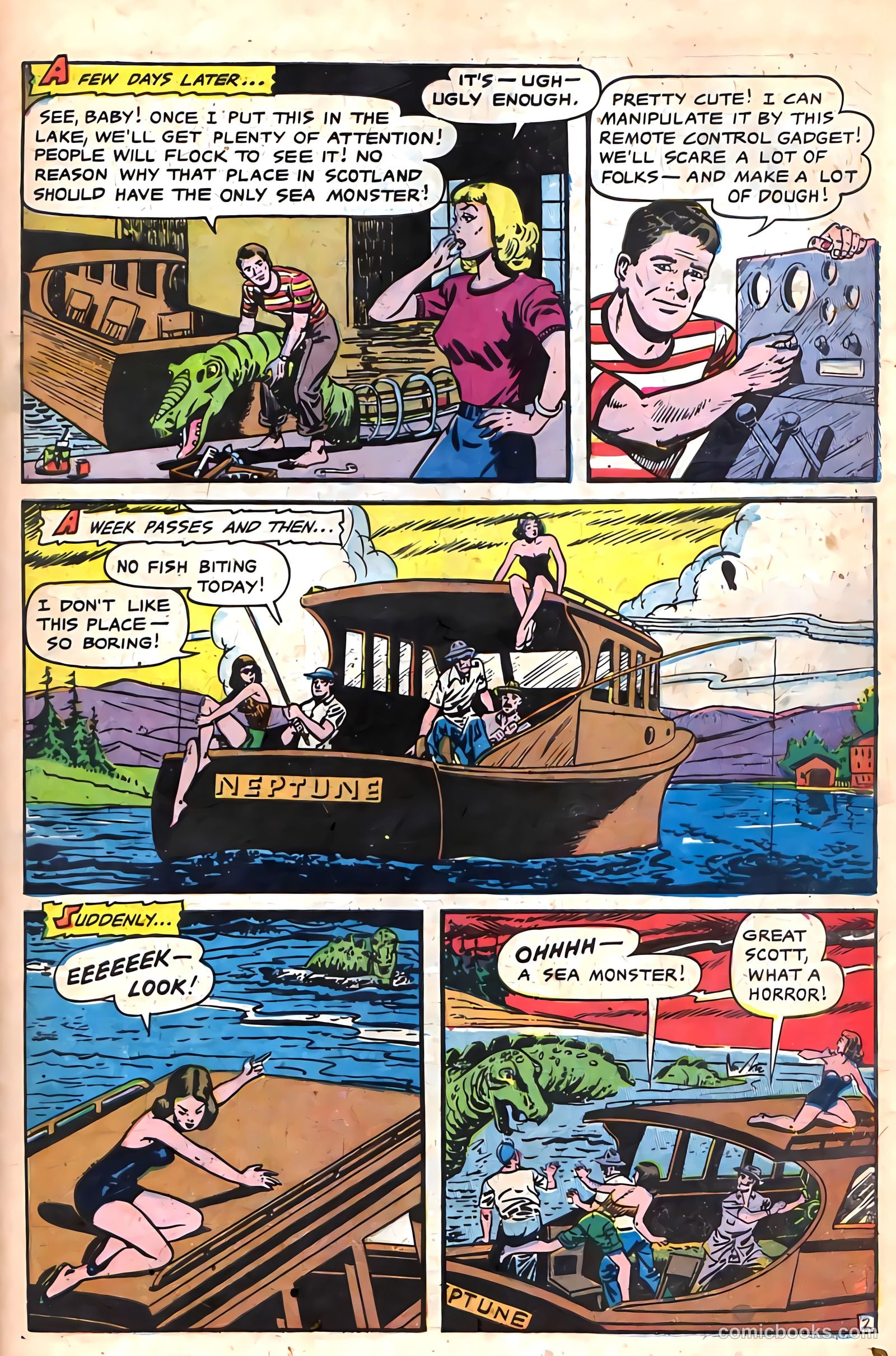 Haunted Thrills #3 (1952) — page 27 of 36