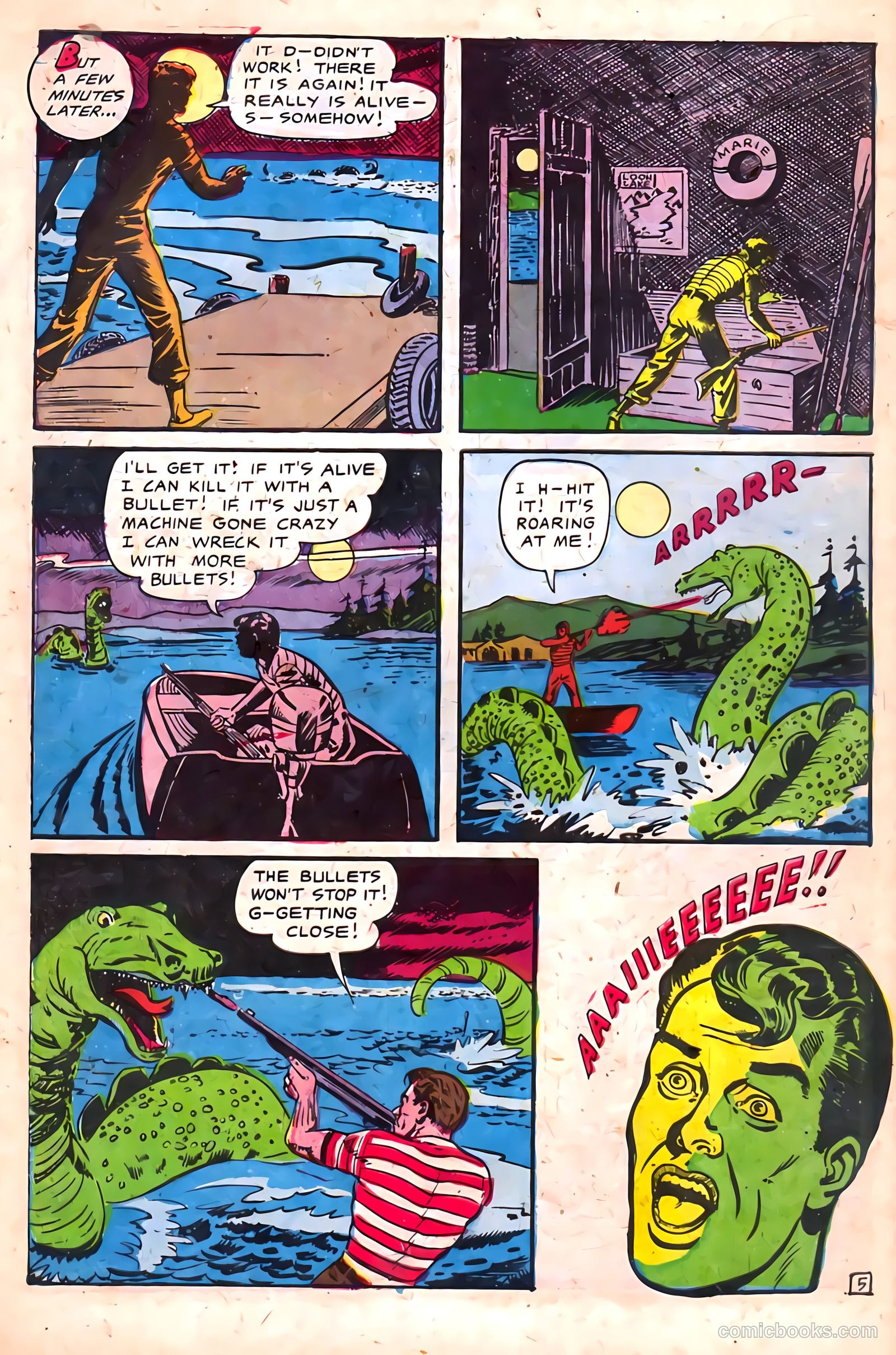 Haunted Thrills #3 (1952) — page 30 of 36