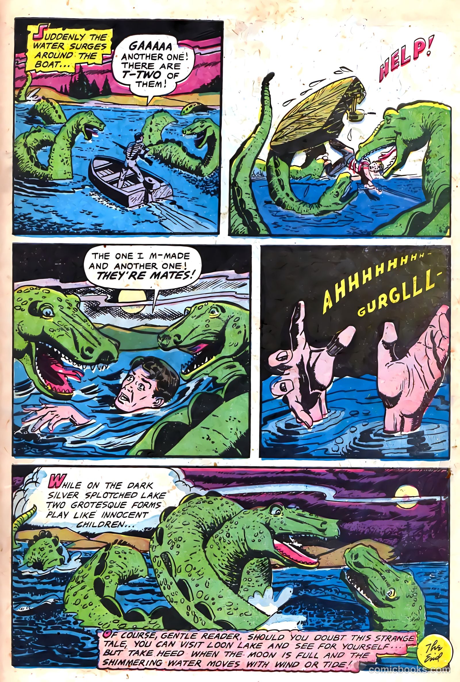 Haunted Thrills #3 (1952) — page 31 of 36