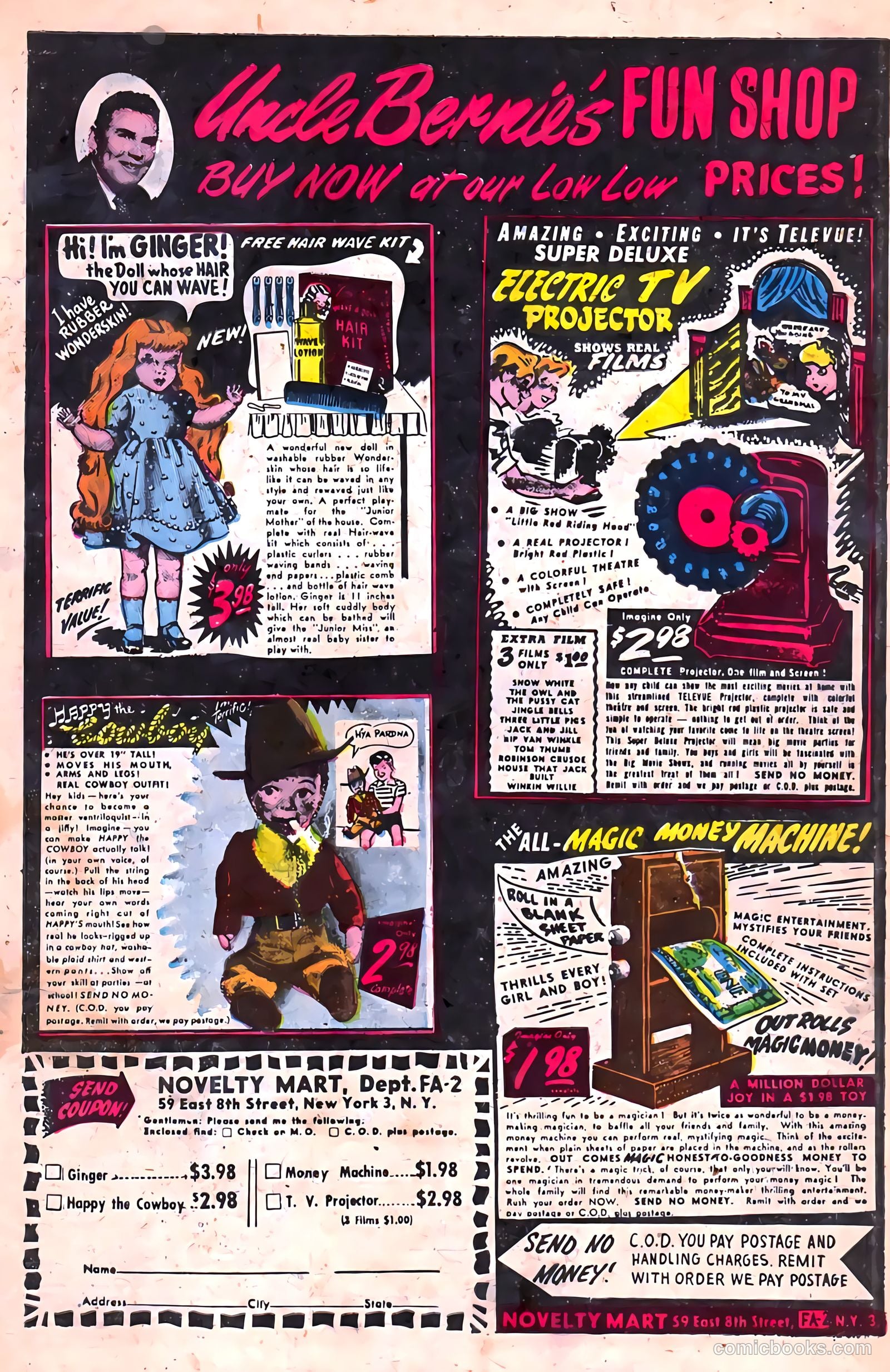 Haunted Thrills #3 (1952) — page 34 of 36