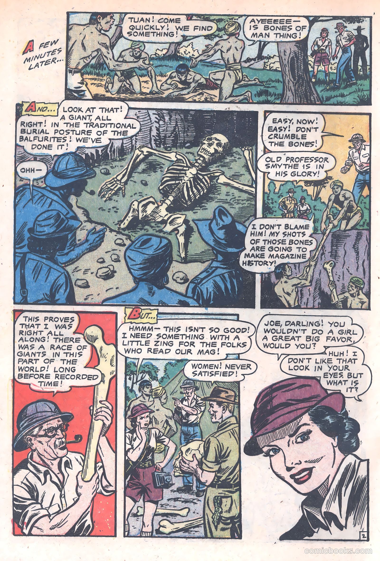 Haunted Thrills #4 (1952) — page 4 of 36